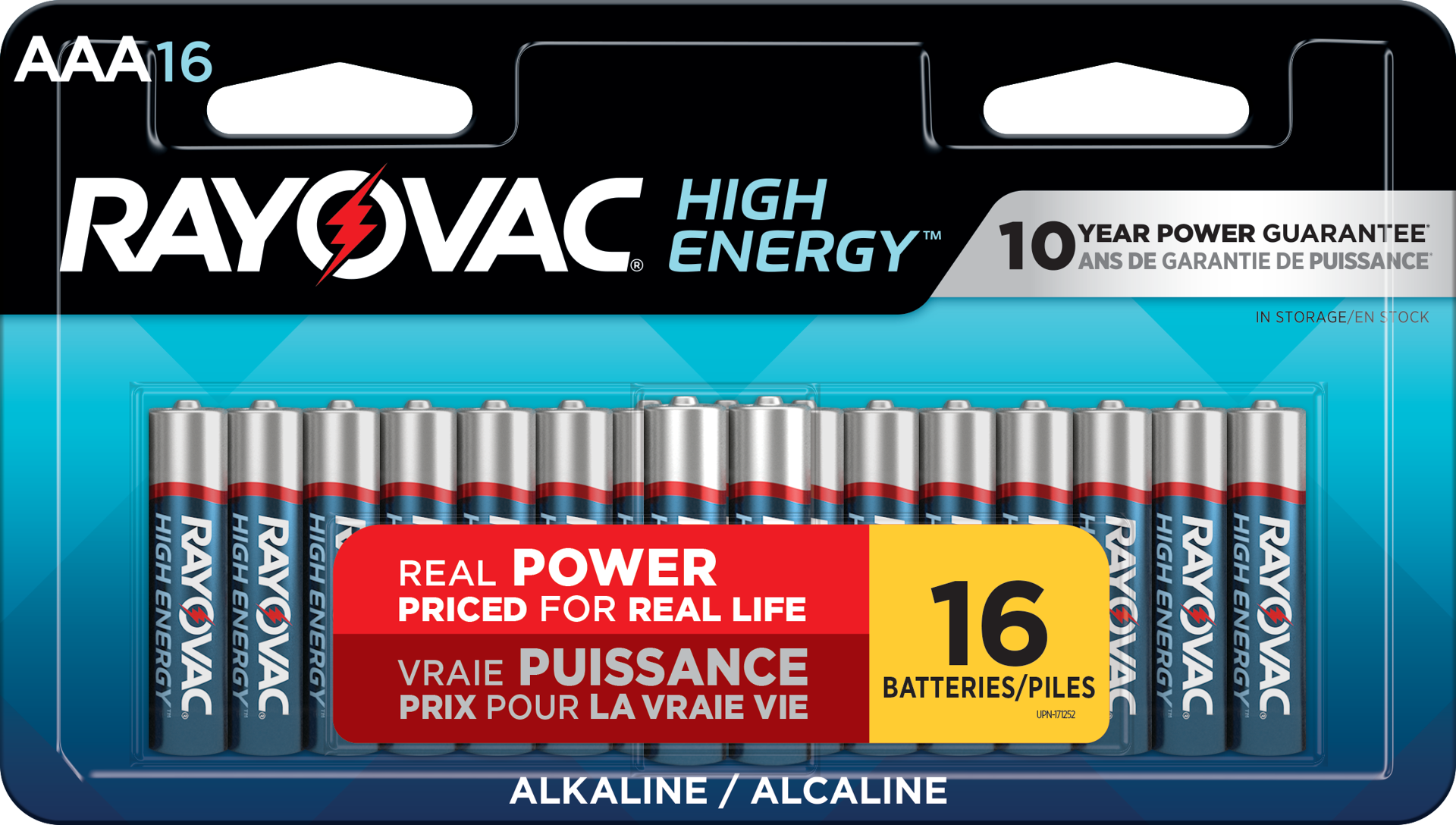 slide 3 of 3, Rayovac Alkaline AAA Batteries ( 16 -Pack), 1 ct