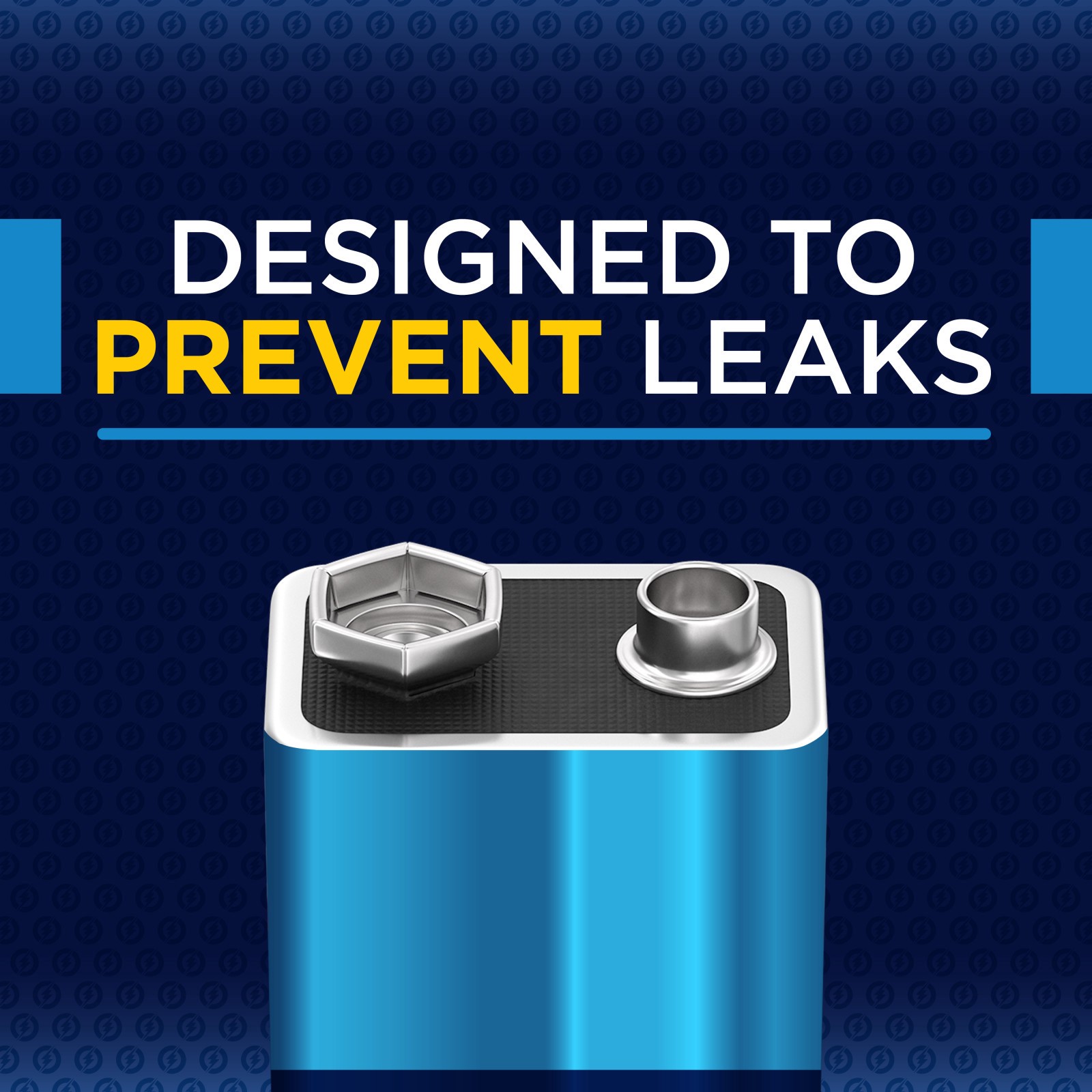 slide 5 of 6, Rayovac High Energy Alkaline 9-Volt Batteries 2 -Pack, 1 ct