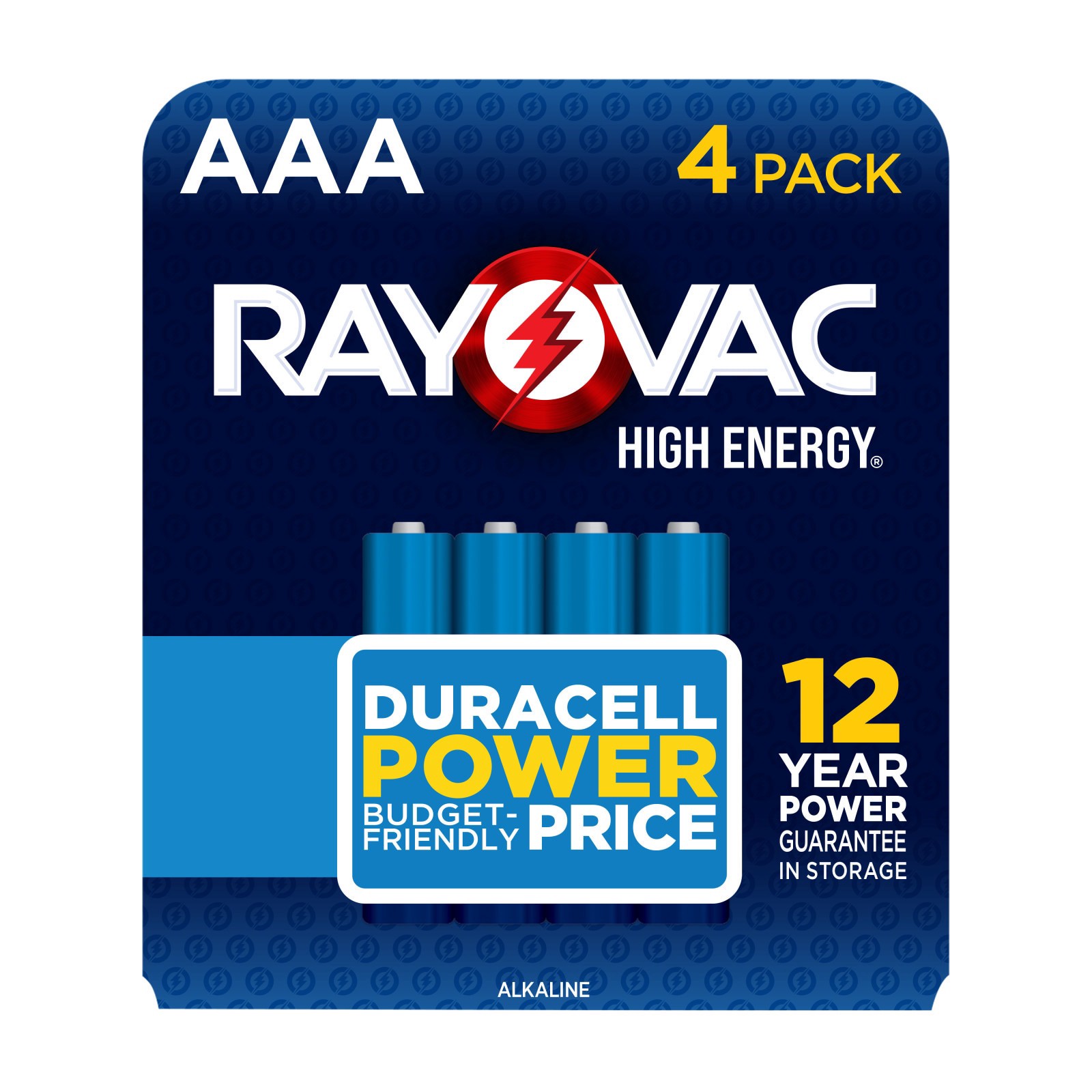 slide 1 of 6, Rayovac High Energy Alkaline AAA Batteries ( 4 -Pack), 1 ct