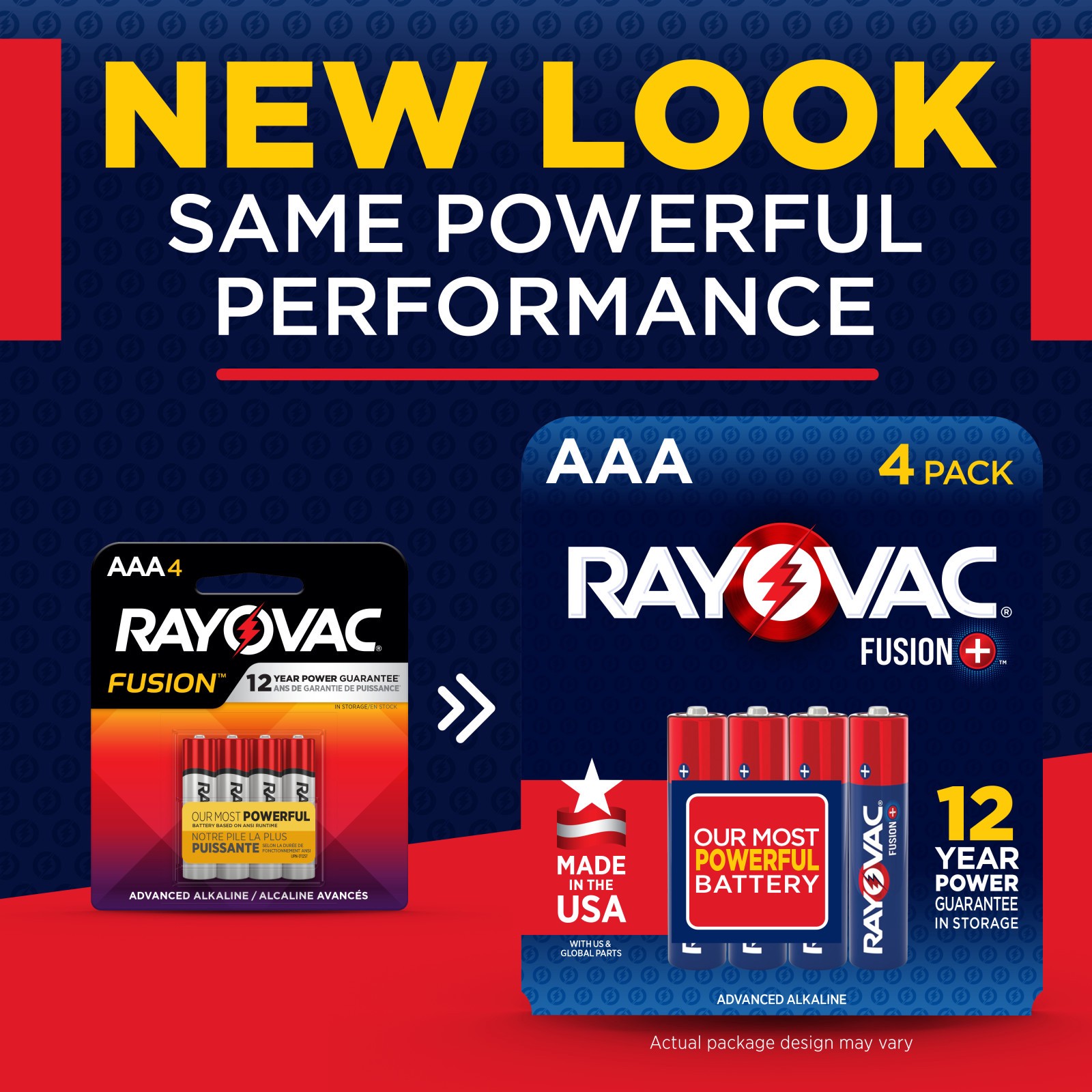 slide 6 of 6, Rayovac Fusion Alkaline AAA Batteries ( 30 -Pack), 1 ct