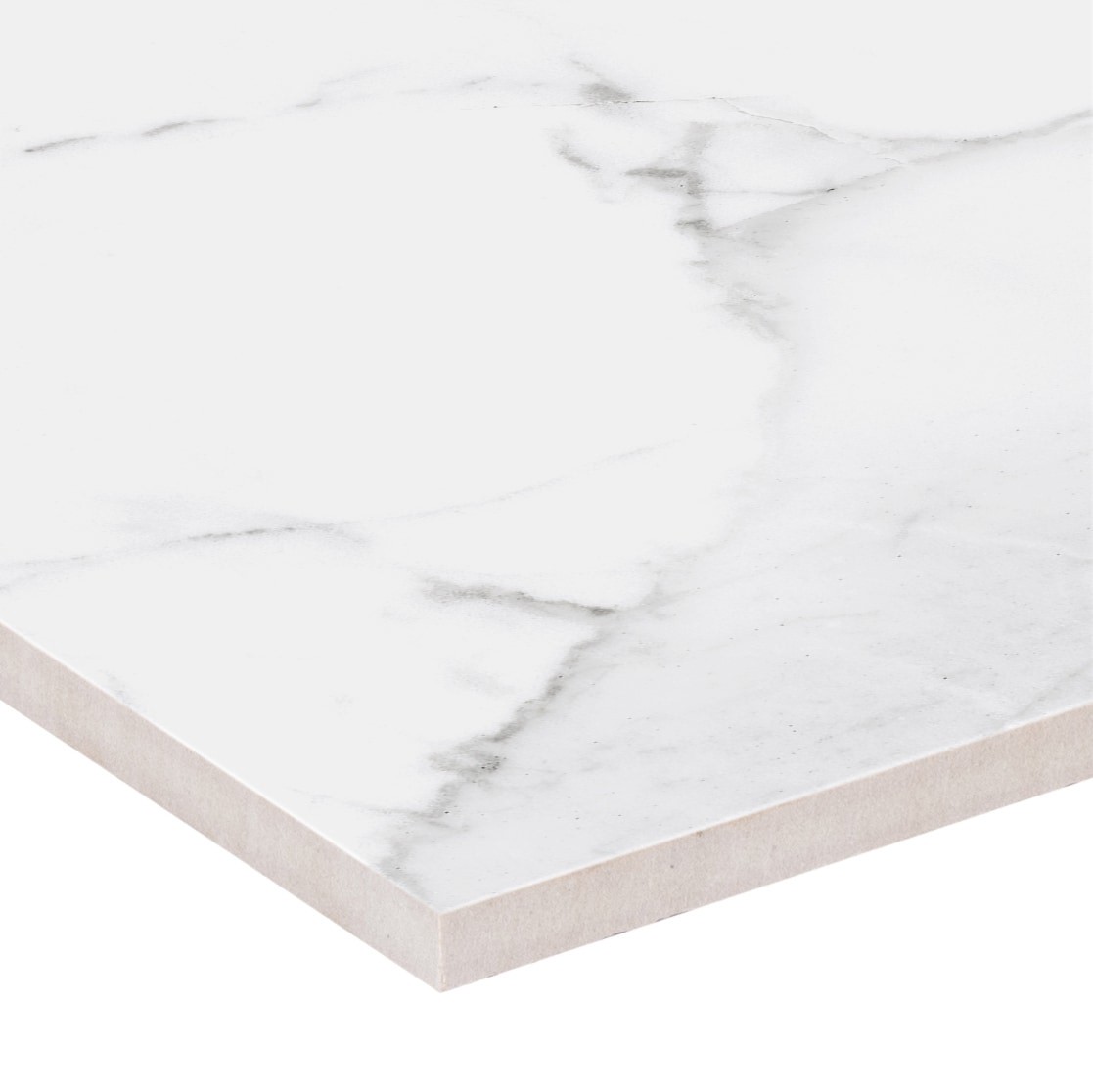slide 5 of 6, Satori Regent Statuario 6-in x 12-in Polished Porcelain Floor and Wall Tile ( 0.47-sq ft Piece ), 1 ct
