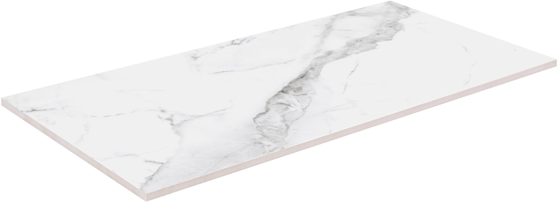 slide 6 of 6, Satori Regent Statuario 6-in x 12-in Polished Porcelain Floor and Wall Tile ( 0.47-sq ft Piece ), 1 ct