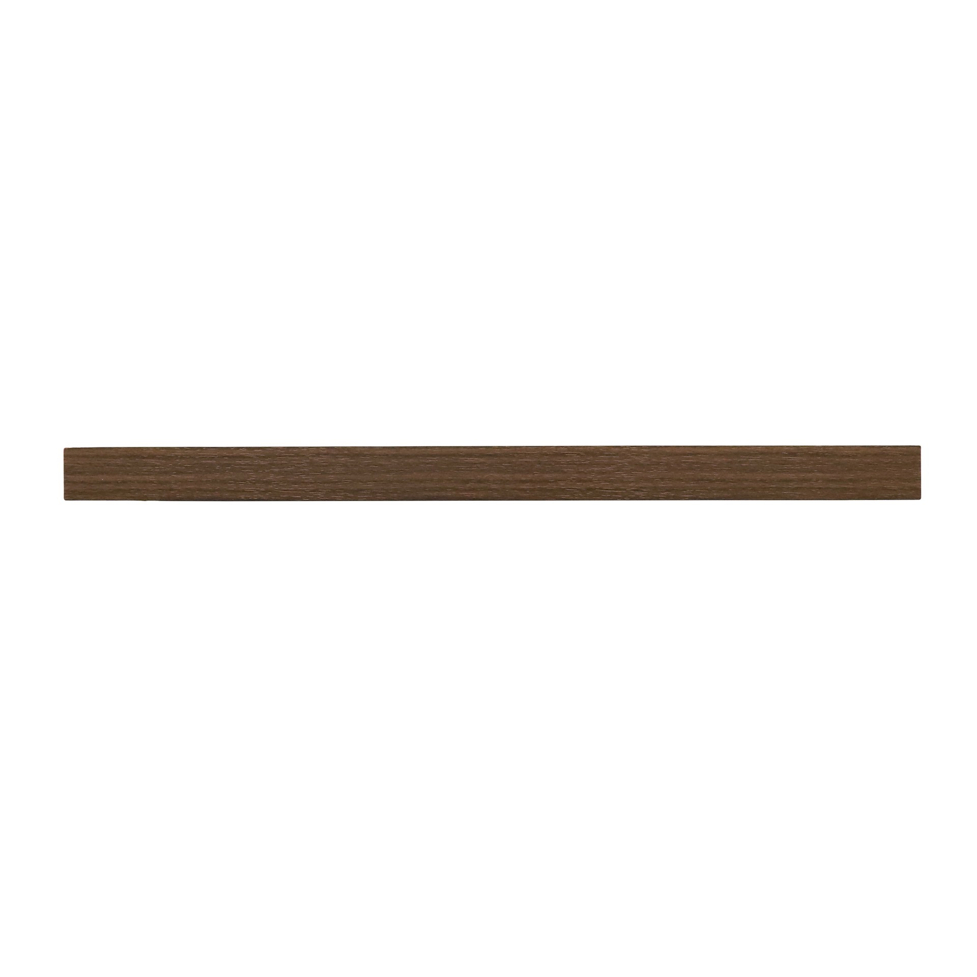 slide 2 of 6, allen + roth 7.8-in D x 23.6-in L Dark Oak MDF Rectangular Floating shelf, 1 ct
