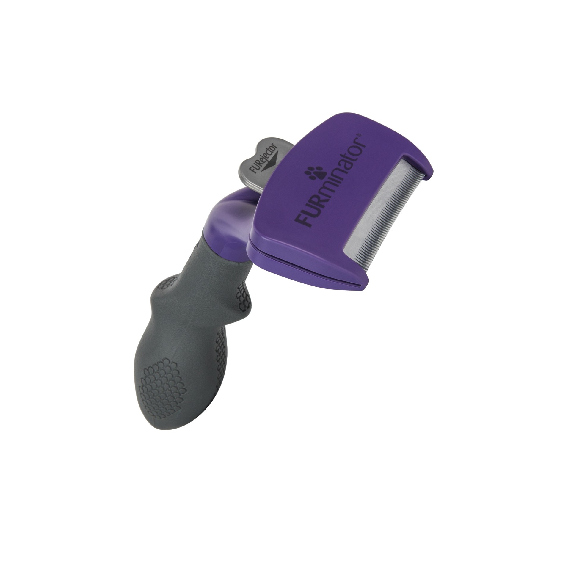slide 2 of 6, Furminator Cat Grooming loop ( Purple ), 1 ct
