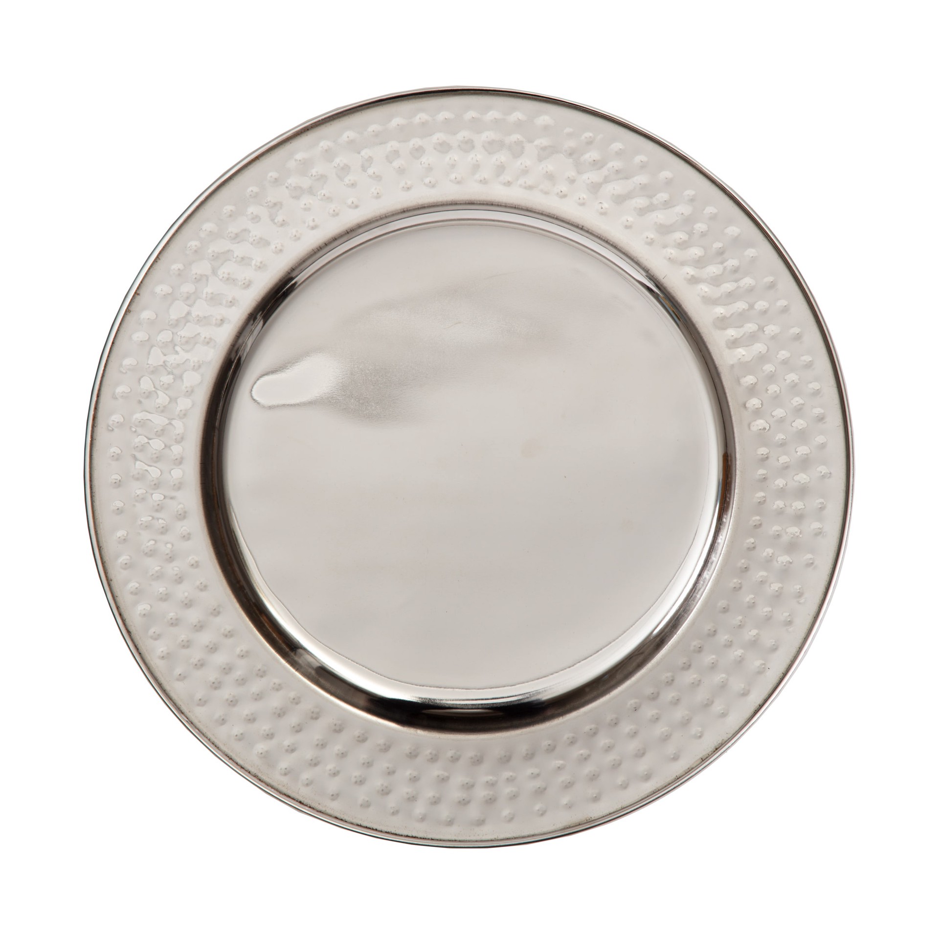 slide 5 of 6, allen + roth Gold Iron Glam Decorative plate, 1 ct