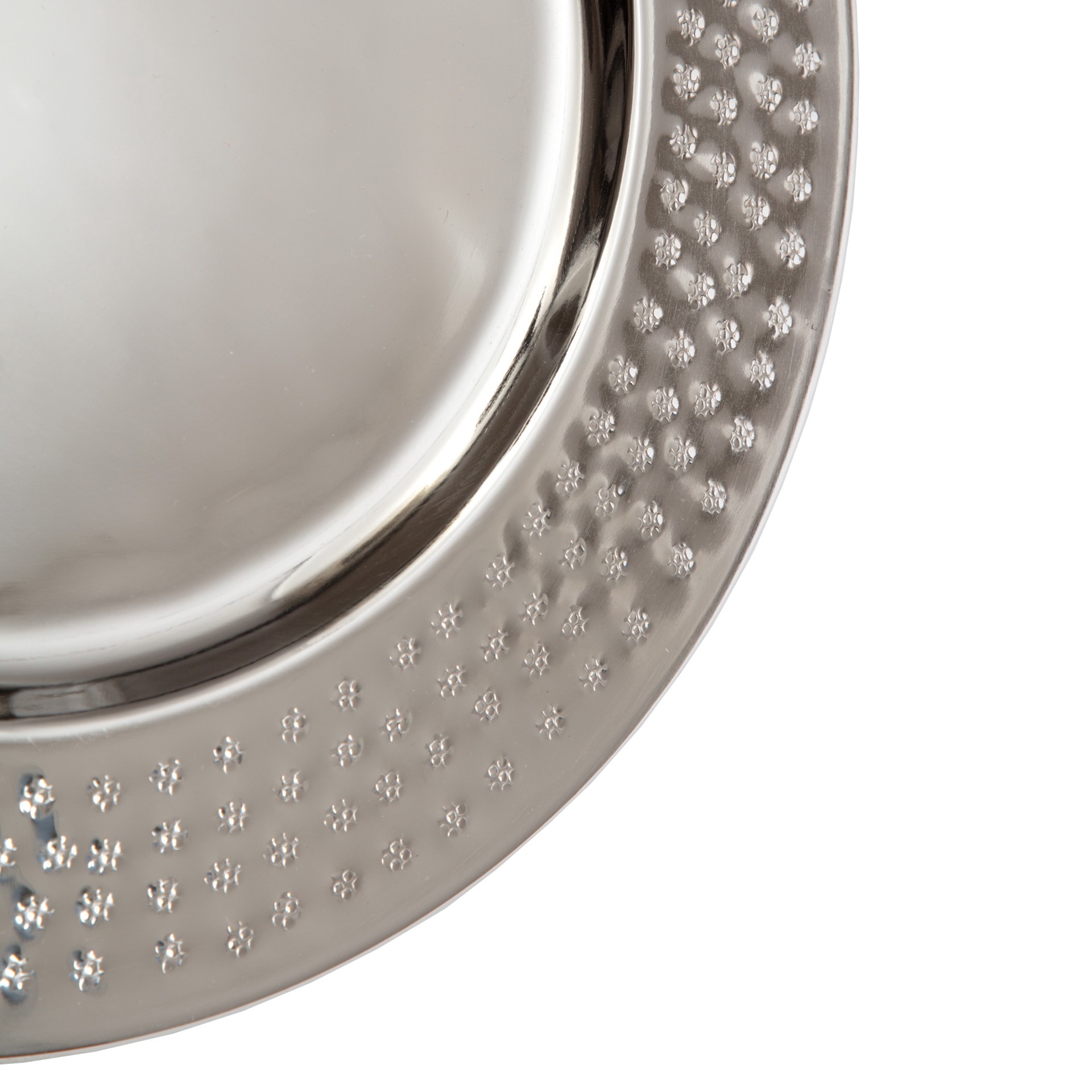 slide 6 of 6, allen + roth Gold Iron Glam Decorative plate, 1 ct