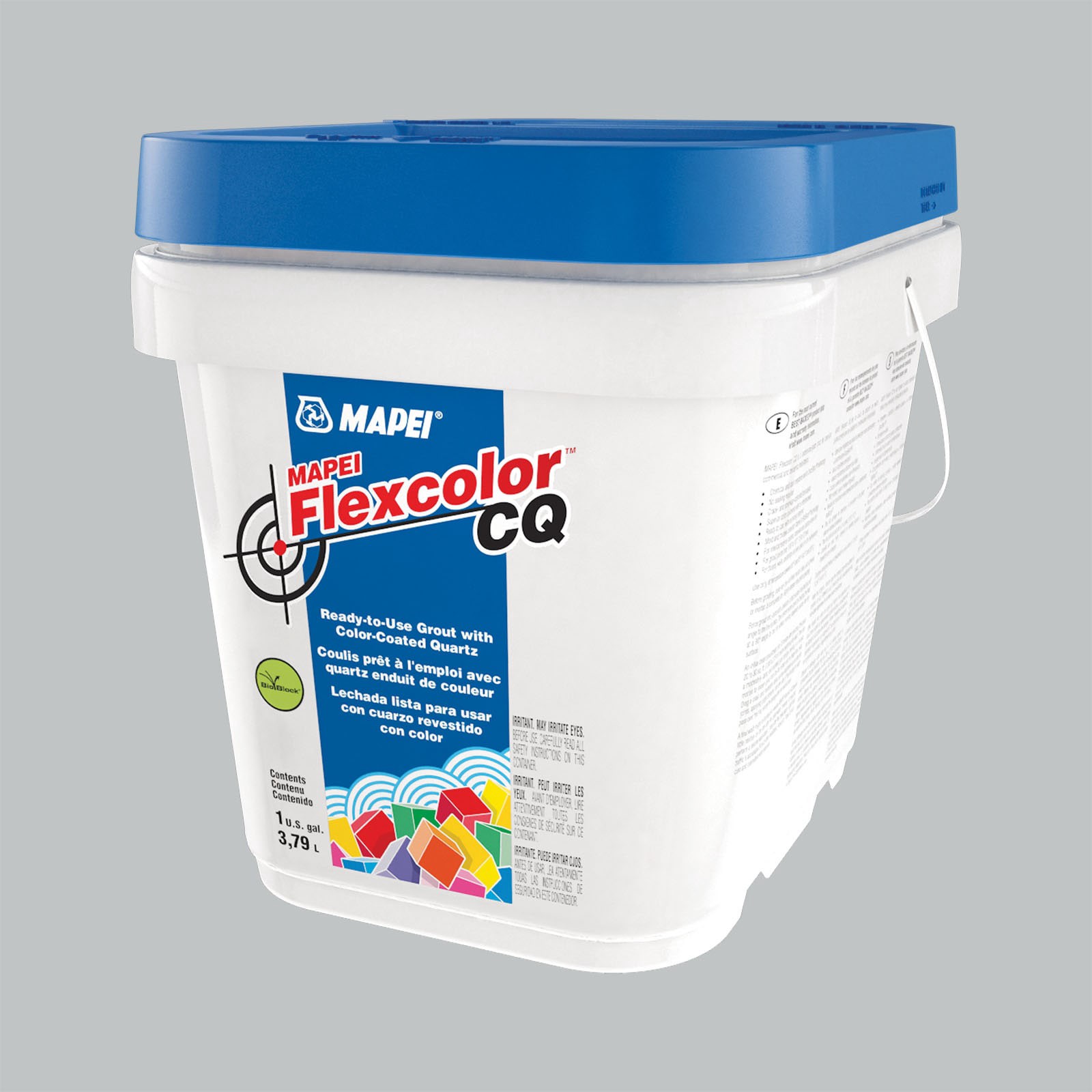 slide 1 of 6, MAPEI Flexcolor CQ Rain #5101 Sanded Acrylic Premix Grout (1-Gallon), 1 ct
