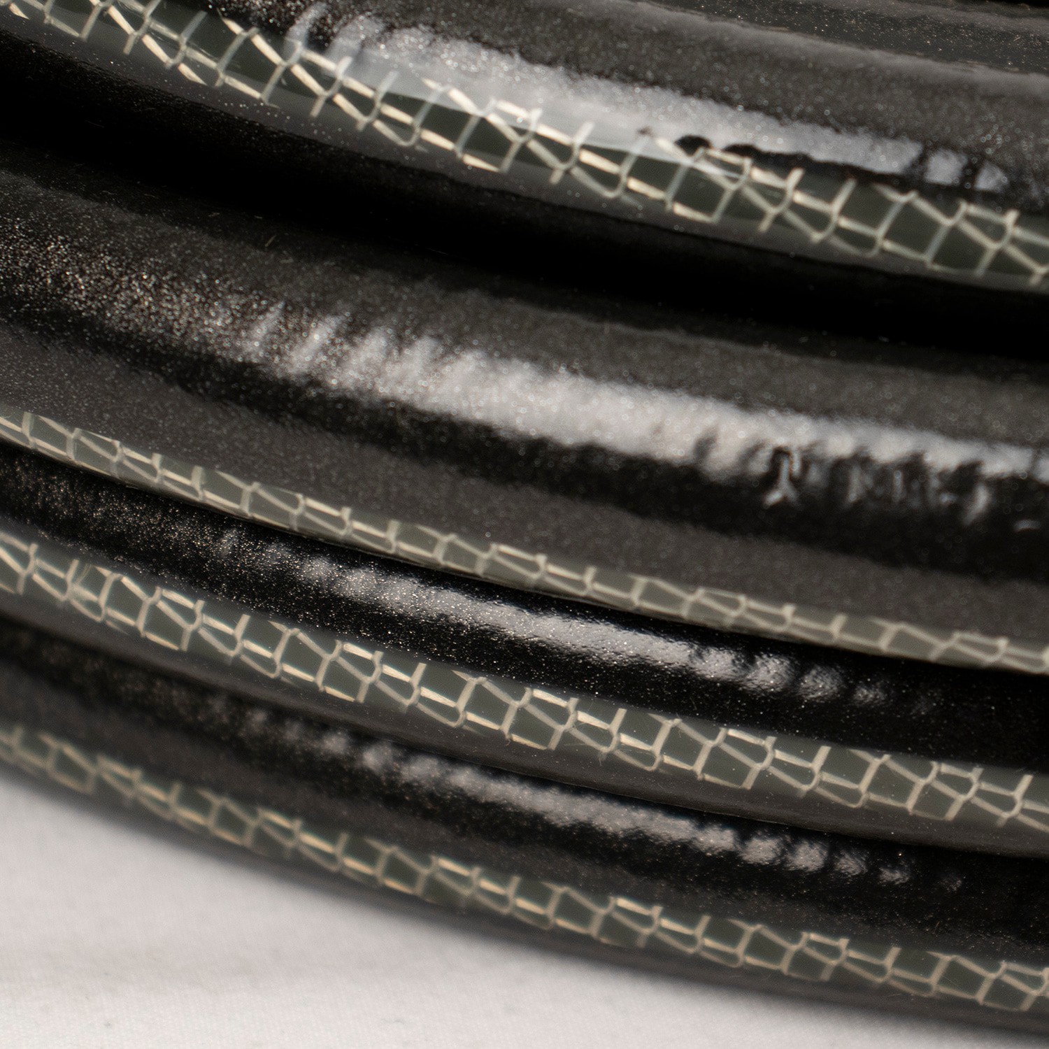 slide 3 of 6, NeverKink Teknor Apex 5/8-in x 25-ft Heavy -Duty Kink Free Vinyl Gray Coiled Hose, 1 ct