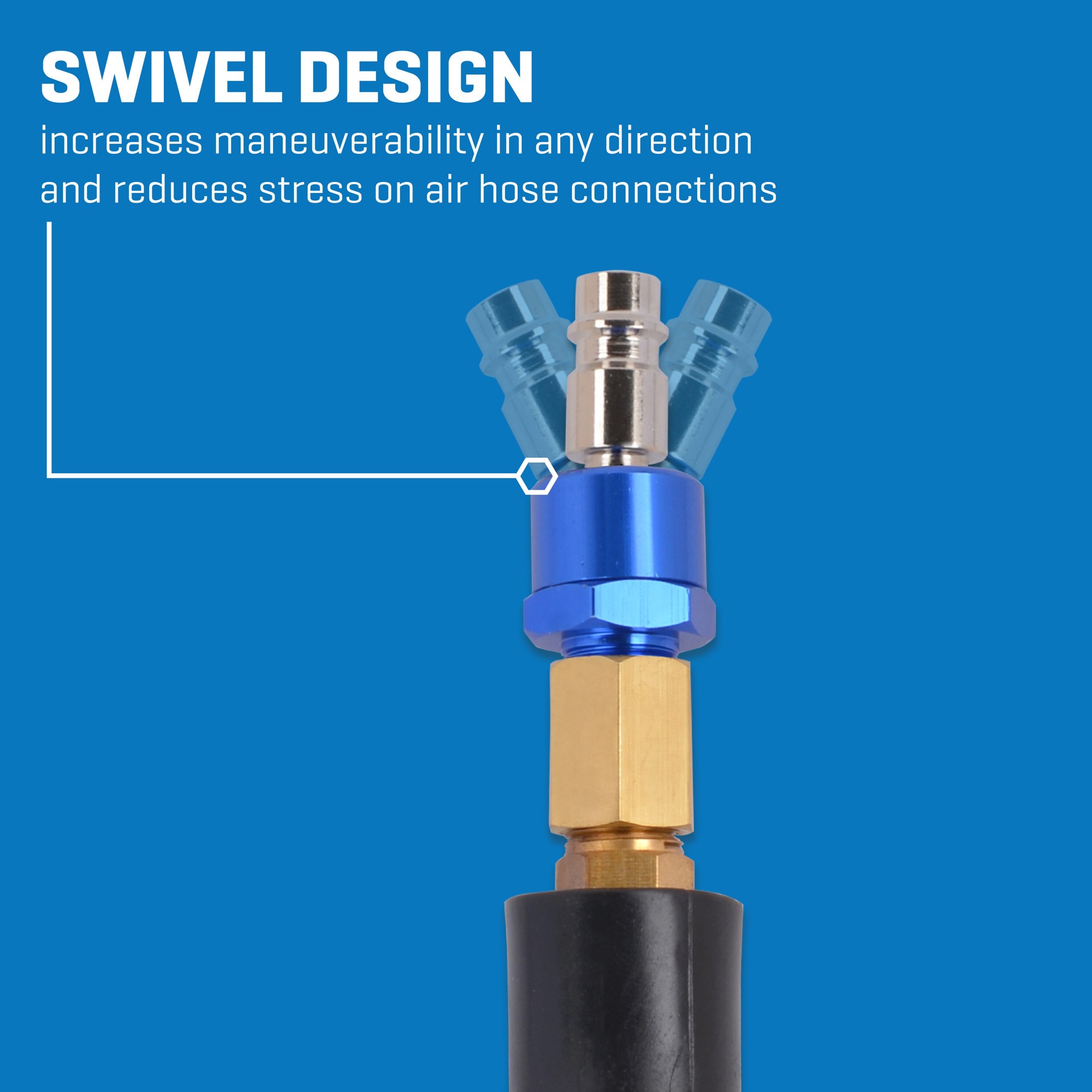 slide 4 of 6, Kobalt High Flow Swivel Plug, 1 ct