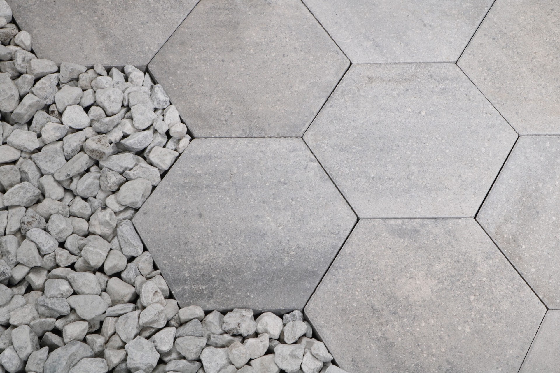 slide 5 of 6, Oldcastle 12-in L x 10-in W x 2-in H Hexagon Rio Blend Concrete Patio stone, 1 ct