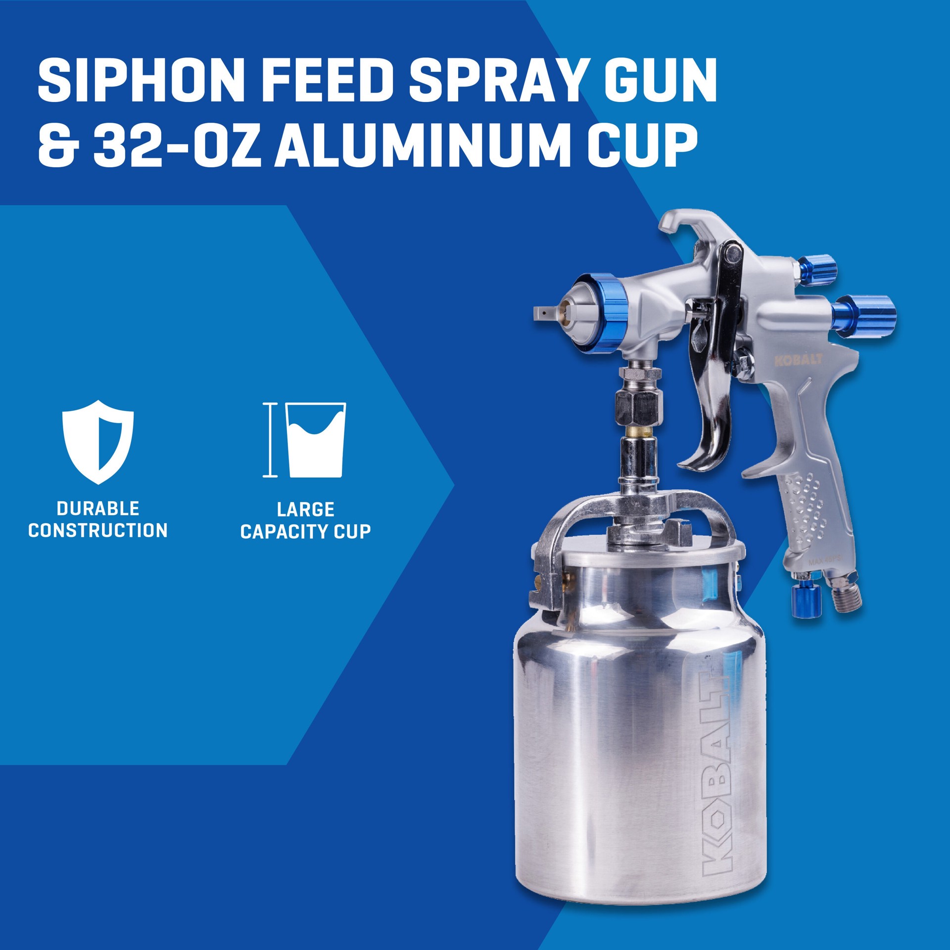 slide 2 of 6, Kobalt 2 -in Air Paint Sprayer, 1 ct