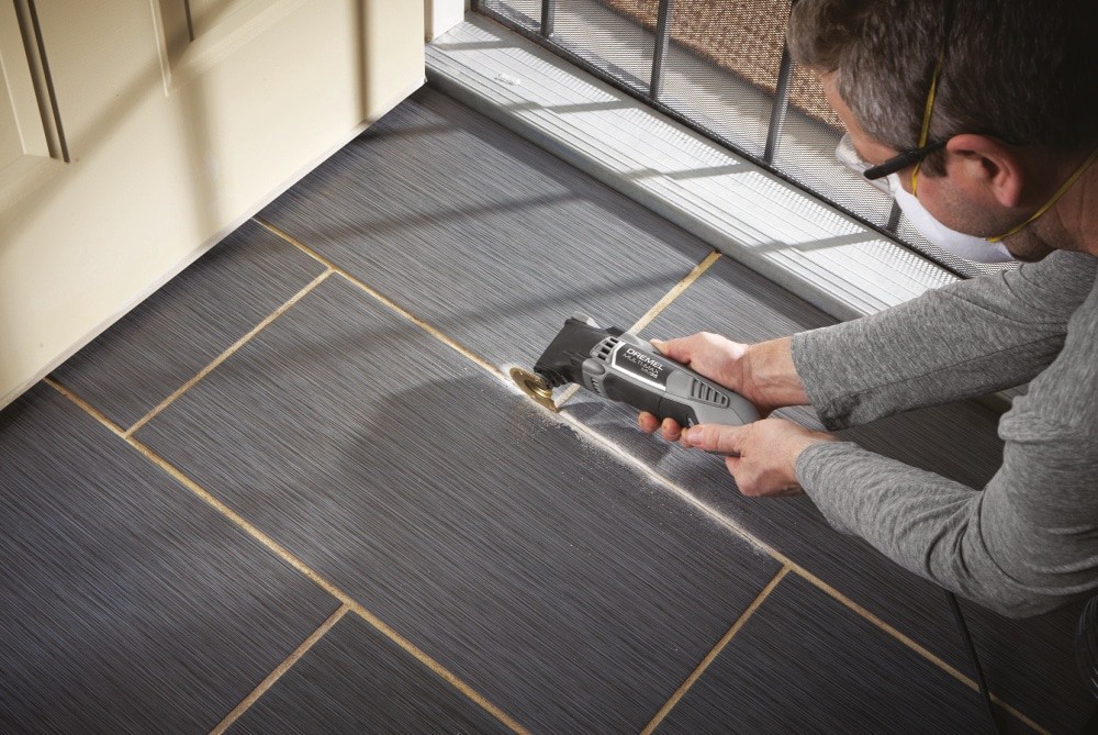 slide 4 of 6, Dremel Corded 3.5-Amp Variable Speed 17-Piece Oscillating Multi-Tool Kit with Soft Case, 1 ct