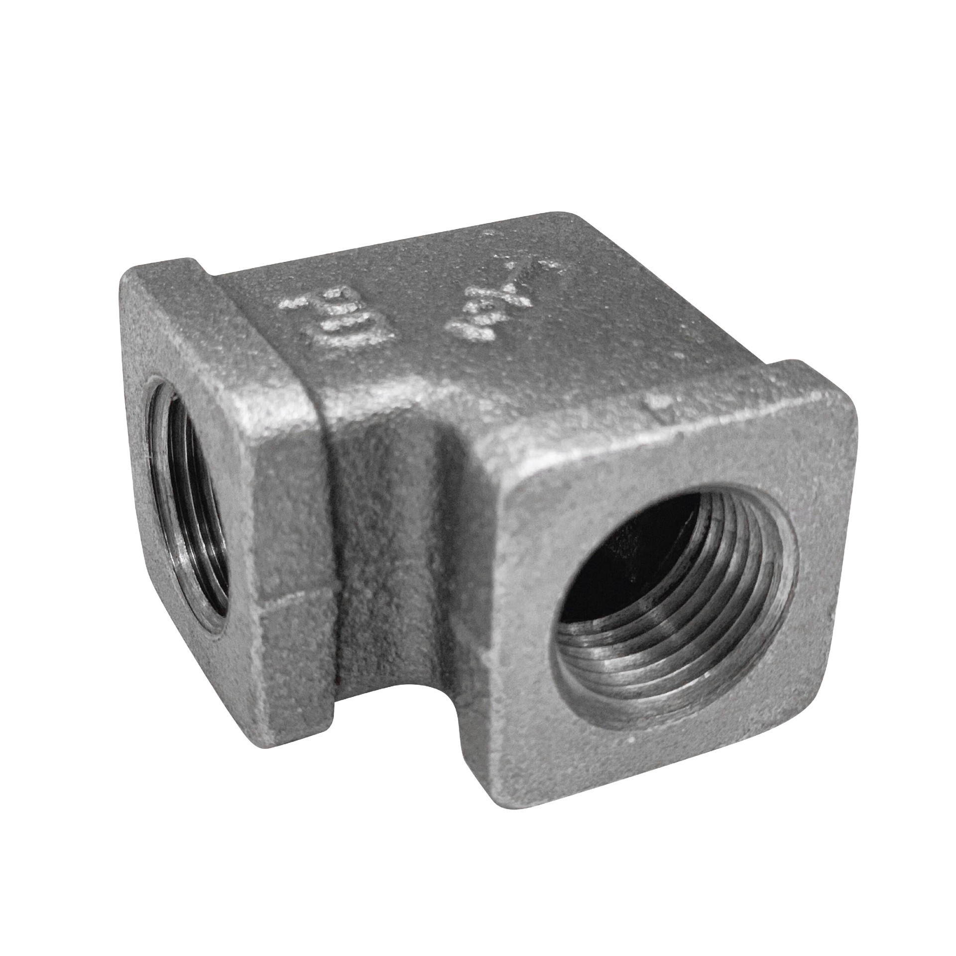 slide 6 of 6, RELIABILT 1/2-in 90-Degree Black Square Elbow, 1 ct