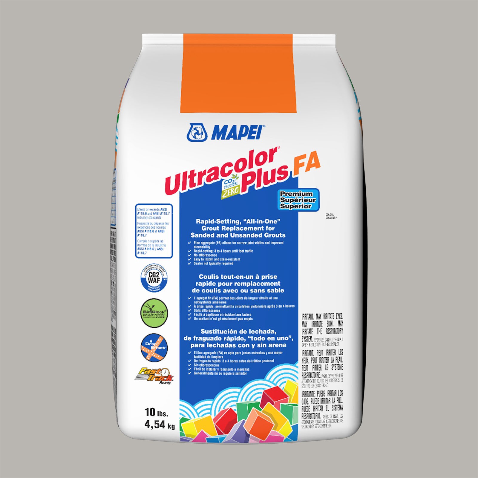 slide 1 of 6, MAPEI Ultracolor Plus FA Cobblestone #5103 All-in-one Grout (10-lb), 1 ct