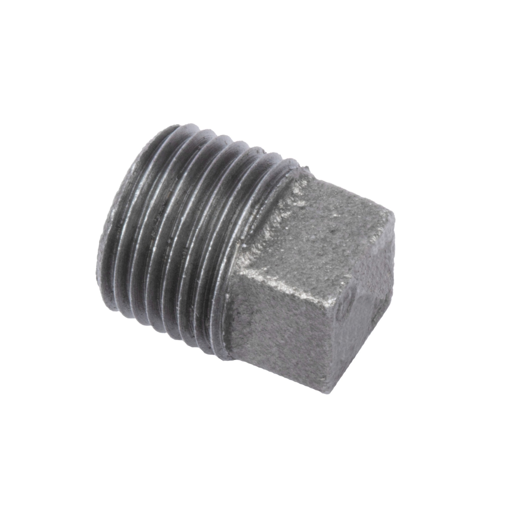 slide 3 of 6, RELIABILT 3/8-in Black Iron Plug, 1 ct