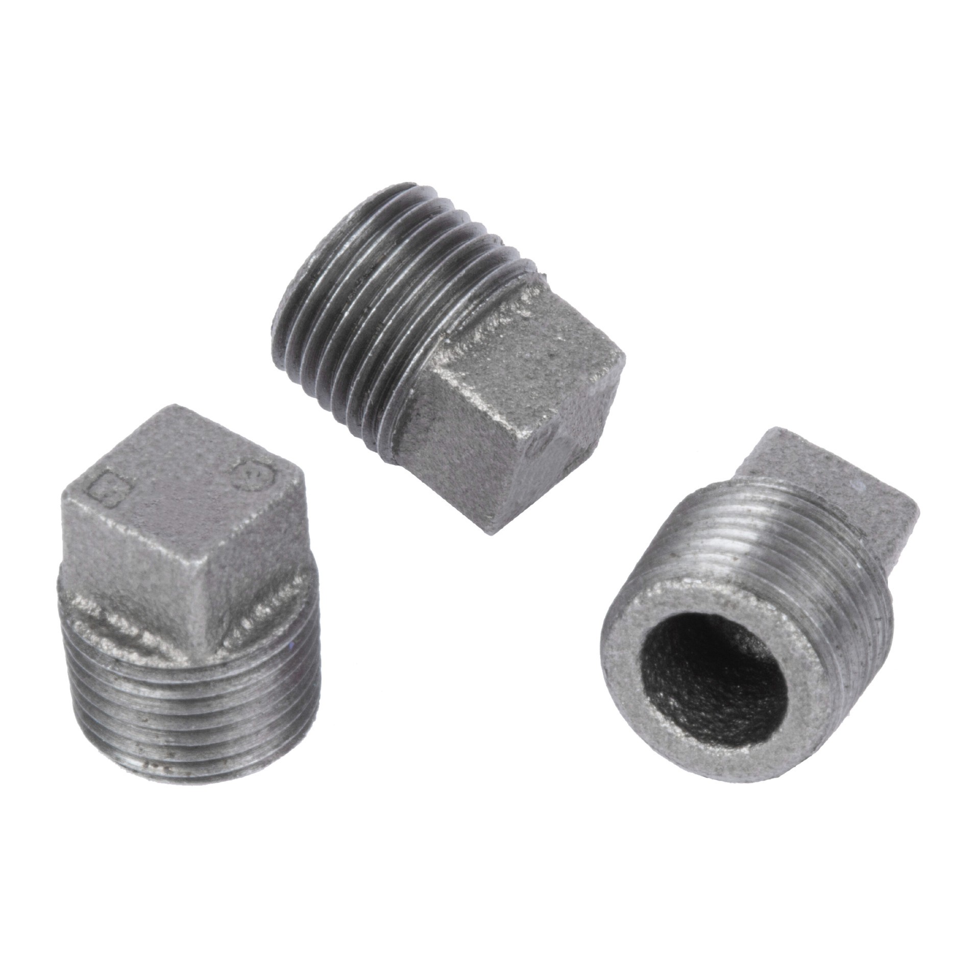 slide 5 of 6, RELIABILT 3/8-in Black Iron Plug, 1 ct