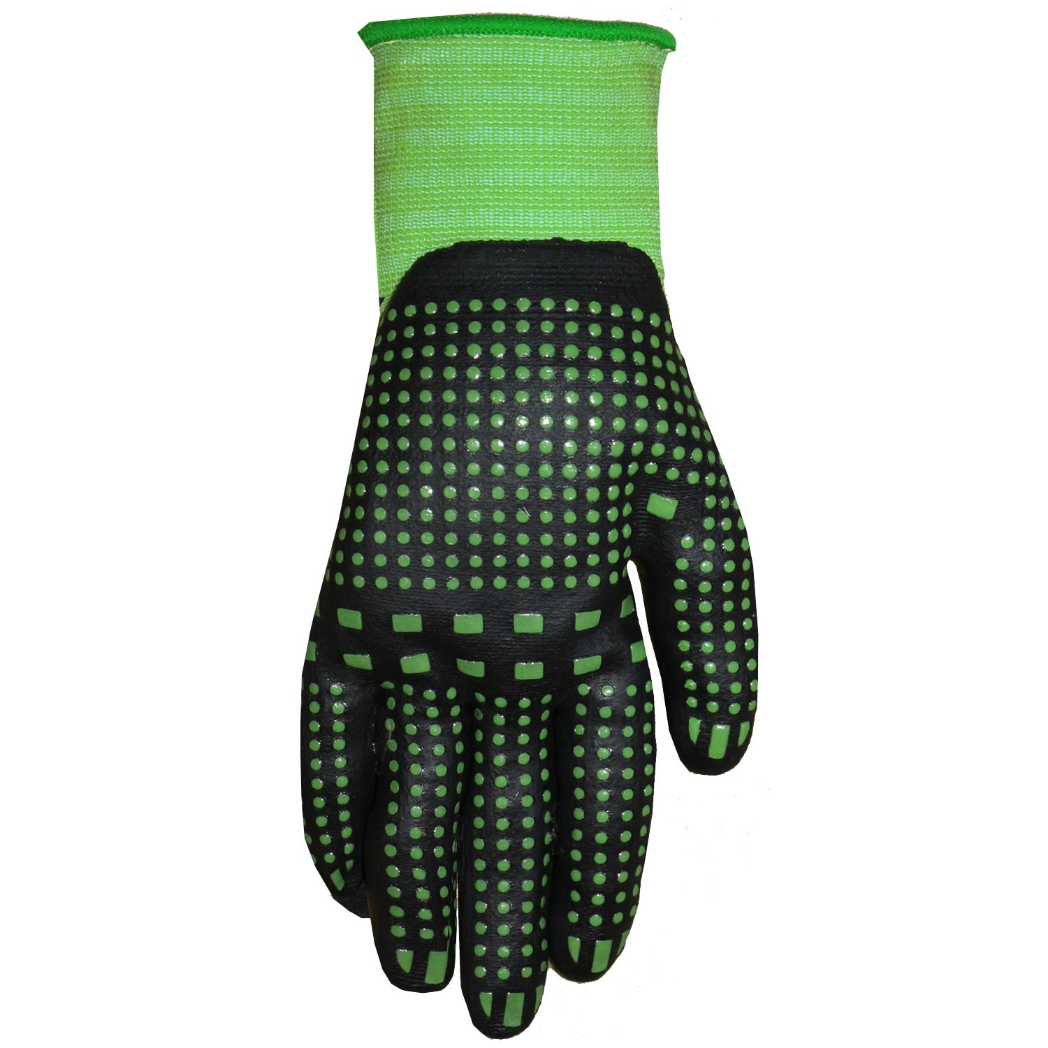 slide 3 of 6, MidWest Quality Gloves, Inc. Medium Green Nitrile dipped Nitrile Everyday Gloves 1 -Pairs, 1 ct