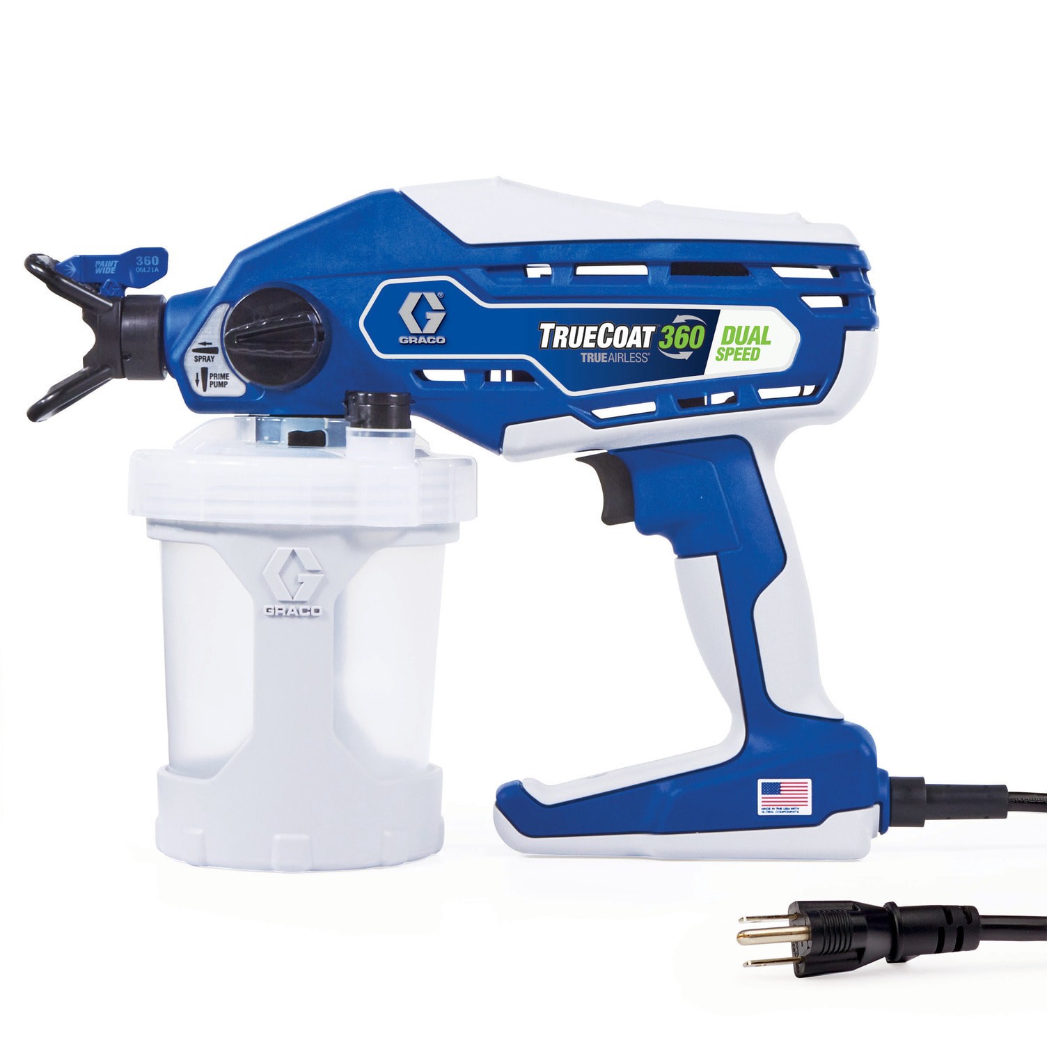 slide 1 of 6, Graco TrueCoat 360 Dual Speed Electric Handheld Airless Paint Sprayer, 1 ct