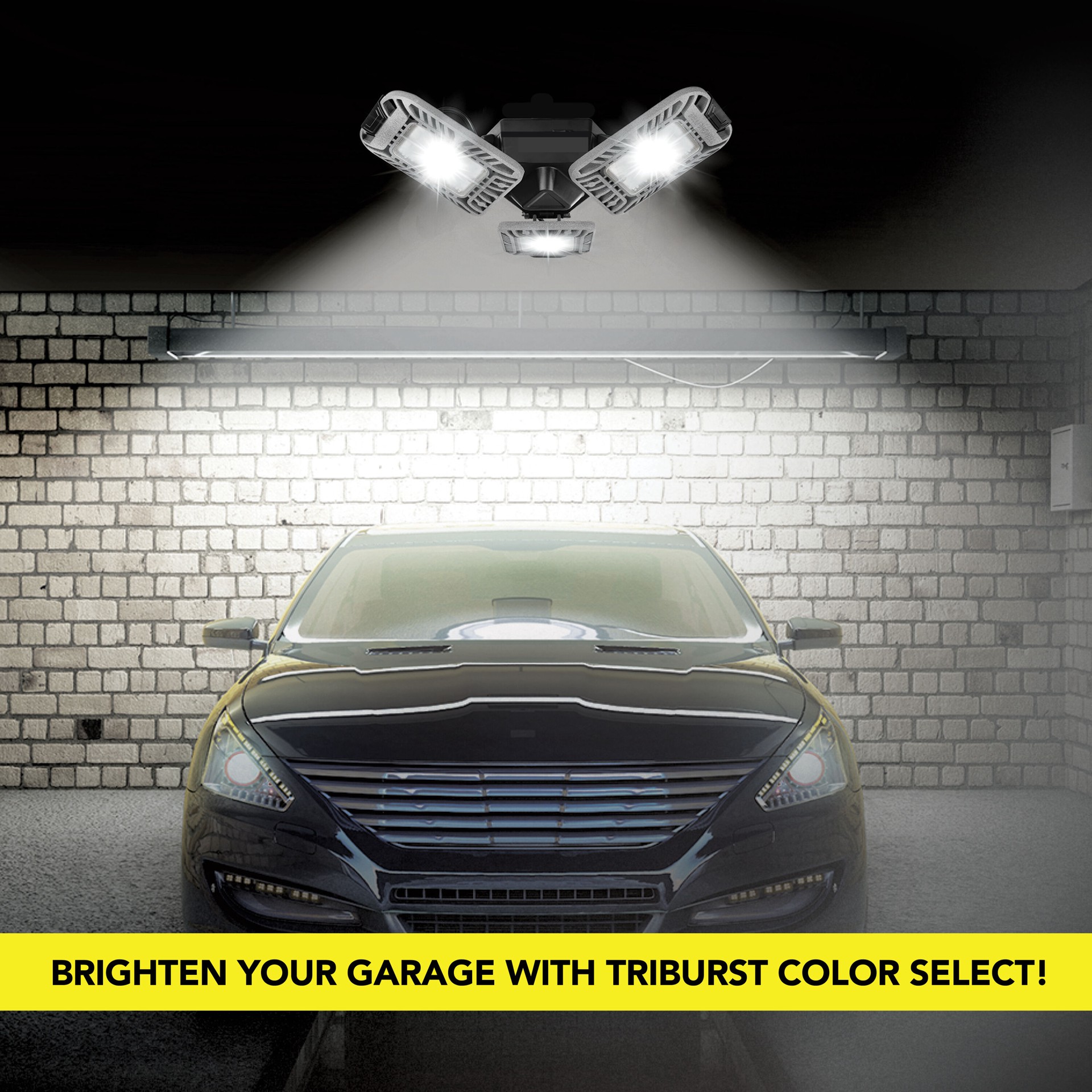 slide 6 of 6, BELL + HOWELL 1-ft 5500 Lumens Aluminum Daylight LED Linear Garage Shop Light, 1 ct