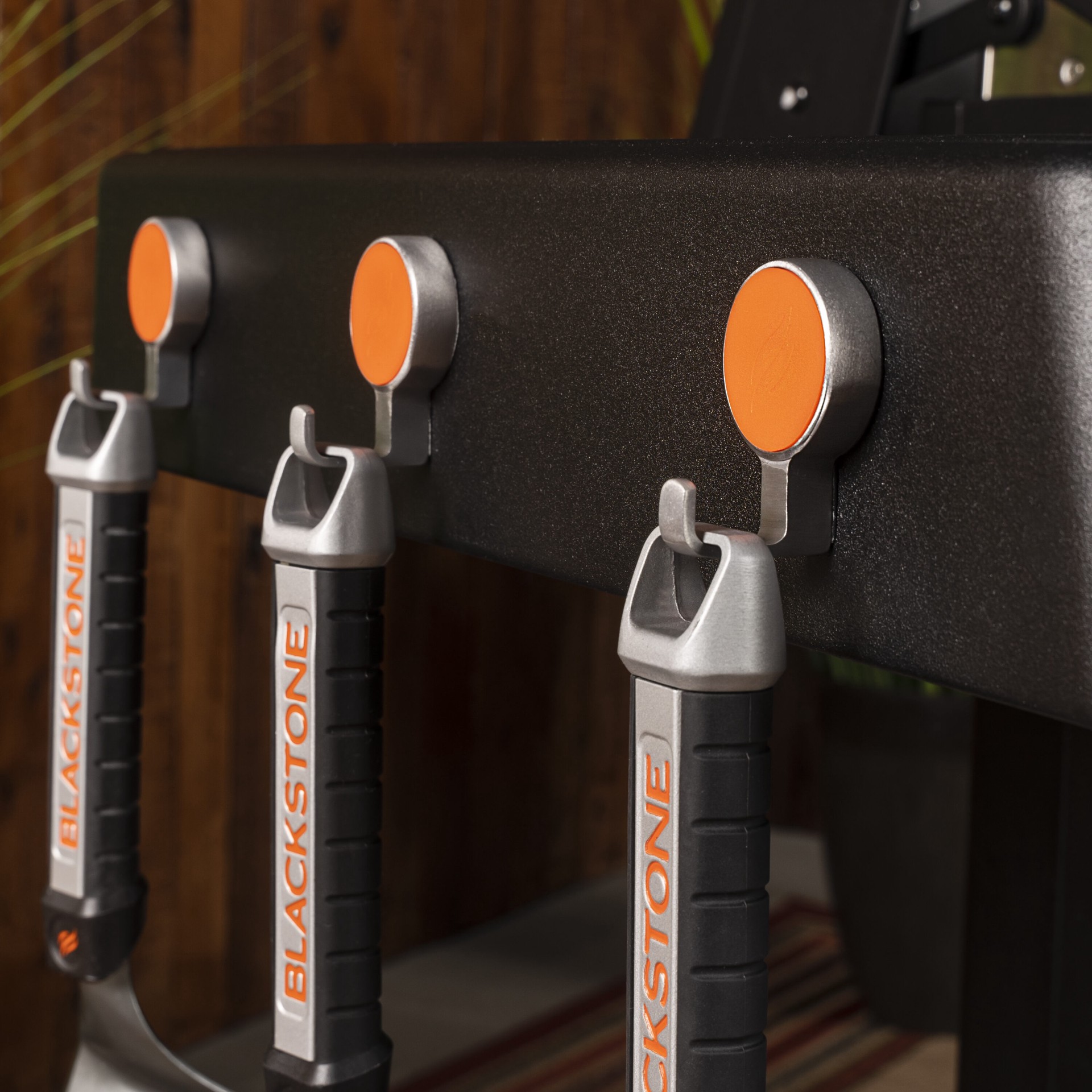 slide 3 of 6, Blackstone Magnetic Hooks and Grease Gate Combo 5 -Piece Stainless steel Tool set, 1 ct