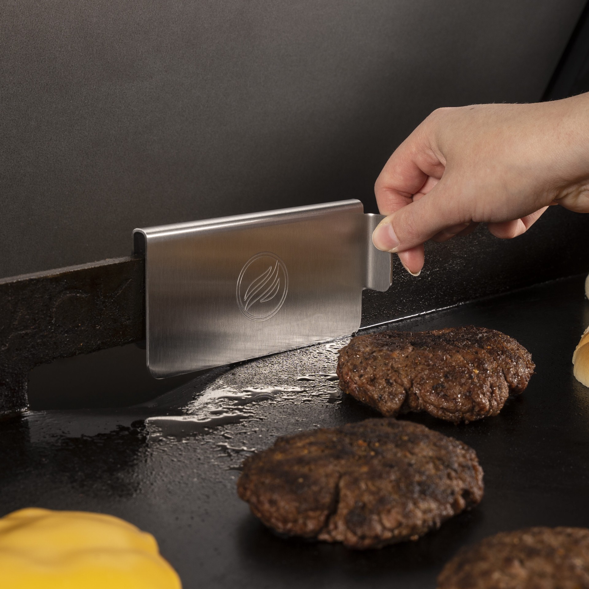 slide 4 of 6, Blackstone Magnetic Hooks and Grease Gate Combo 5 -Piece Stainless steel Tool set, 1 ct