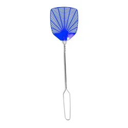 PIC Fly Swatter with Metal Handle (Colors May Very) 1 Pack Plastic Insect trap Insect Trap