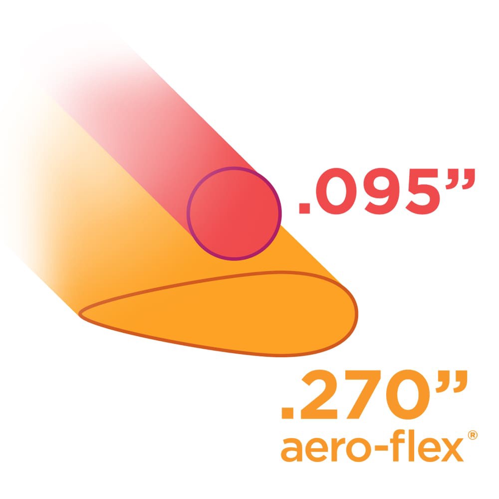 slide 2 of 4, Aero-Flex PRO Heavy Duty Line blades 24 -Pack 0.270-in x 50-ft Pre-cut Trimmer Line, 1 ct