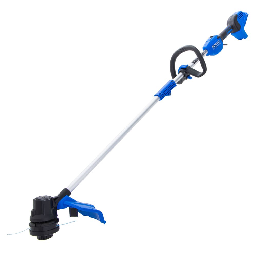 slide 6 of 6, Kobalt 24-volt 14-in Straight Shaft Battery String Trimmer 4.0 Ah (Battery Included) (Charger Included), 1 ct