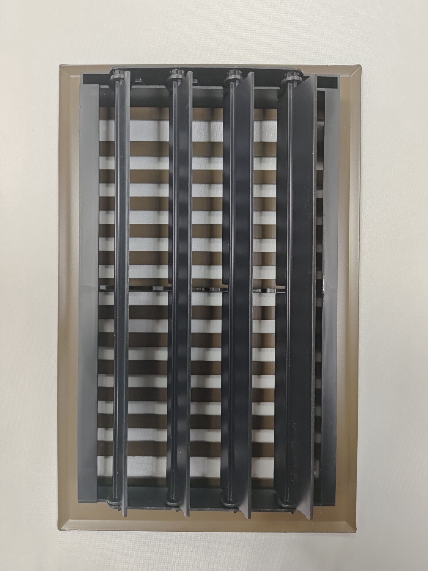 slide 2 of 6, allen + roth 6-in x 10-in Maximum airflow Steel Brown Brooklyn Design Floor Register, 1 ct