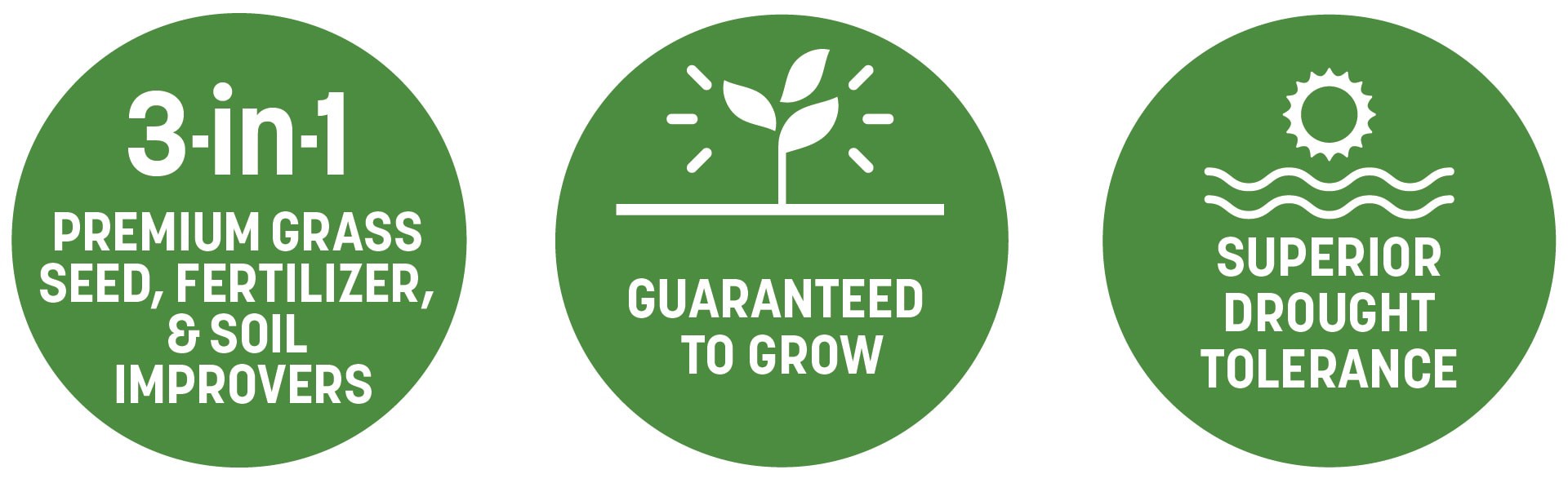 slide 4 of 6, Sta-Green 3-in-1 Patch and Repair Tall fescue Lawn Repair Mix, 1 ct