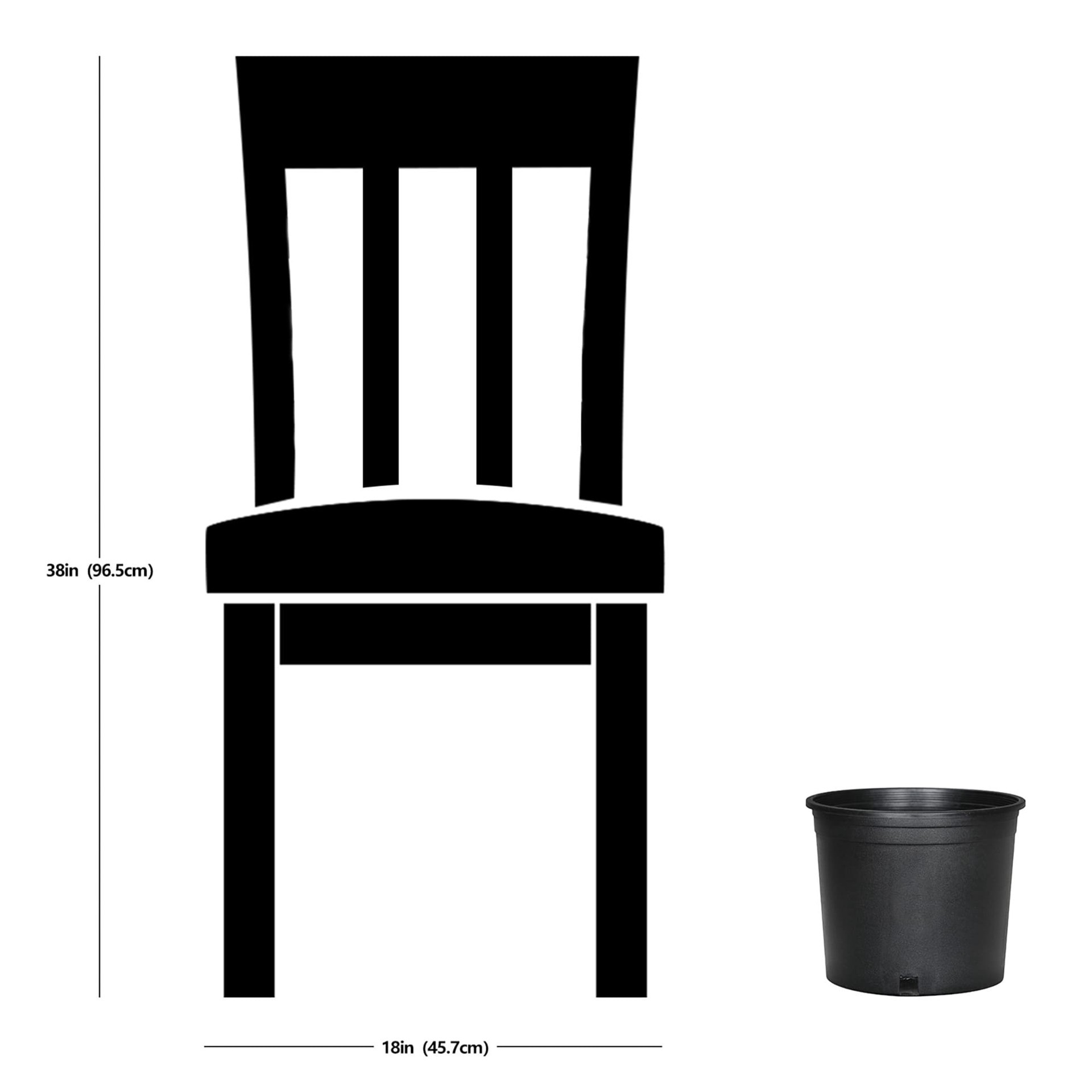 slide 6 of 6, Style Selections Round 9.72-in W x 9.72-in L Black Resin Indoor/Outdoor Planter, 1 ct