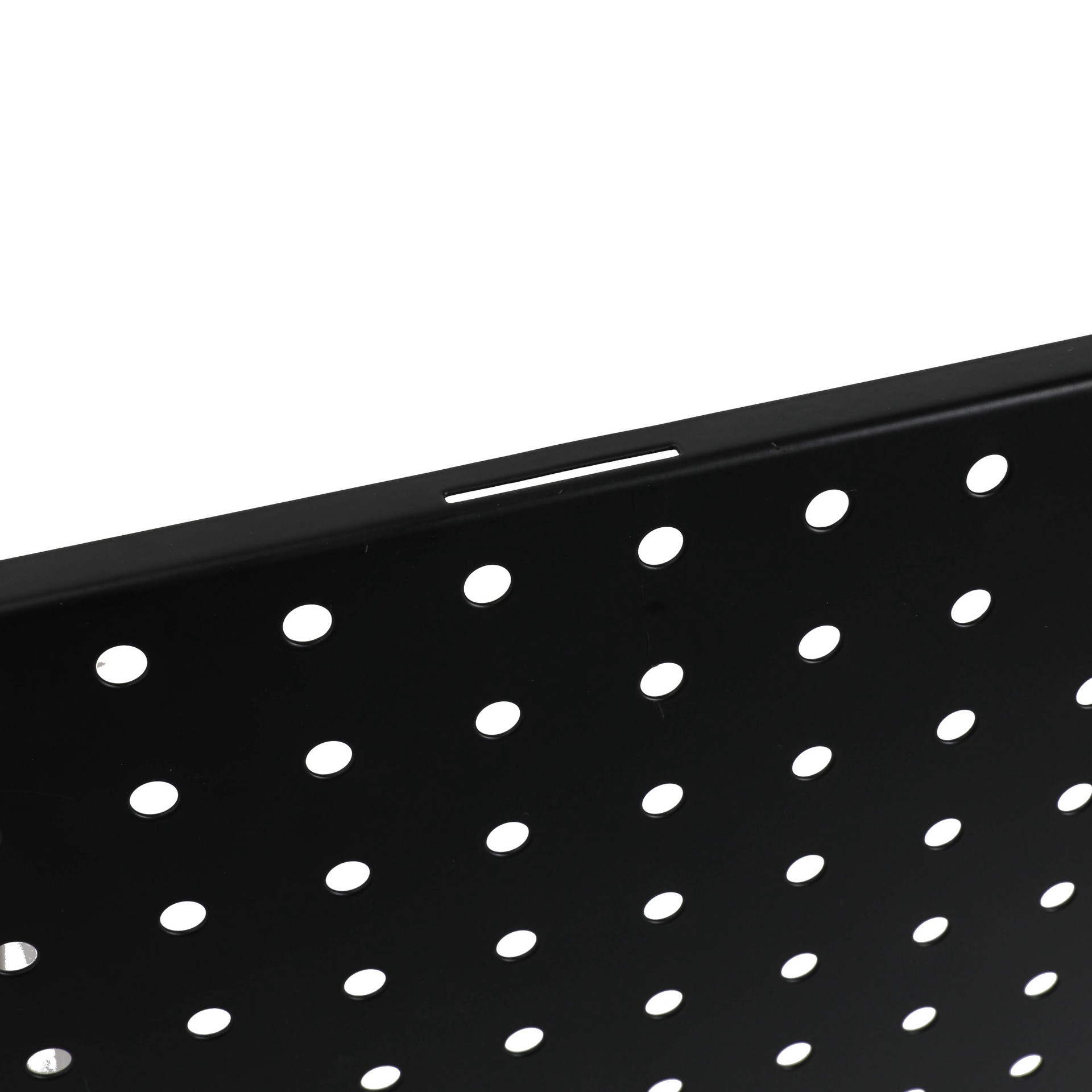 slide 3 of 3, Project Source Steel Pegboard in Black 32-in W x 16-in H, 1 ct