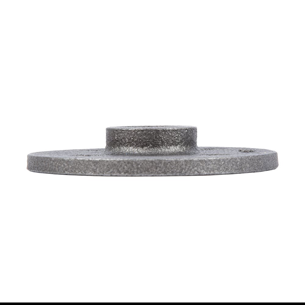 slide 4 of 6, RELIABILT 1/2-in Black Floor Flange, 1 ct