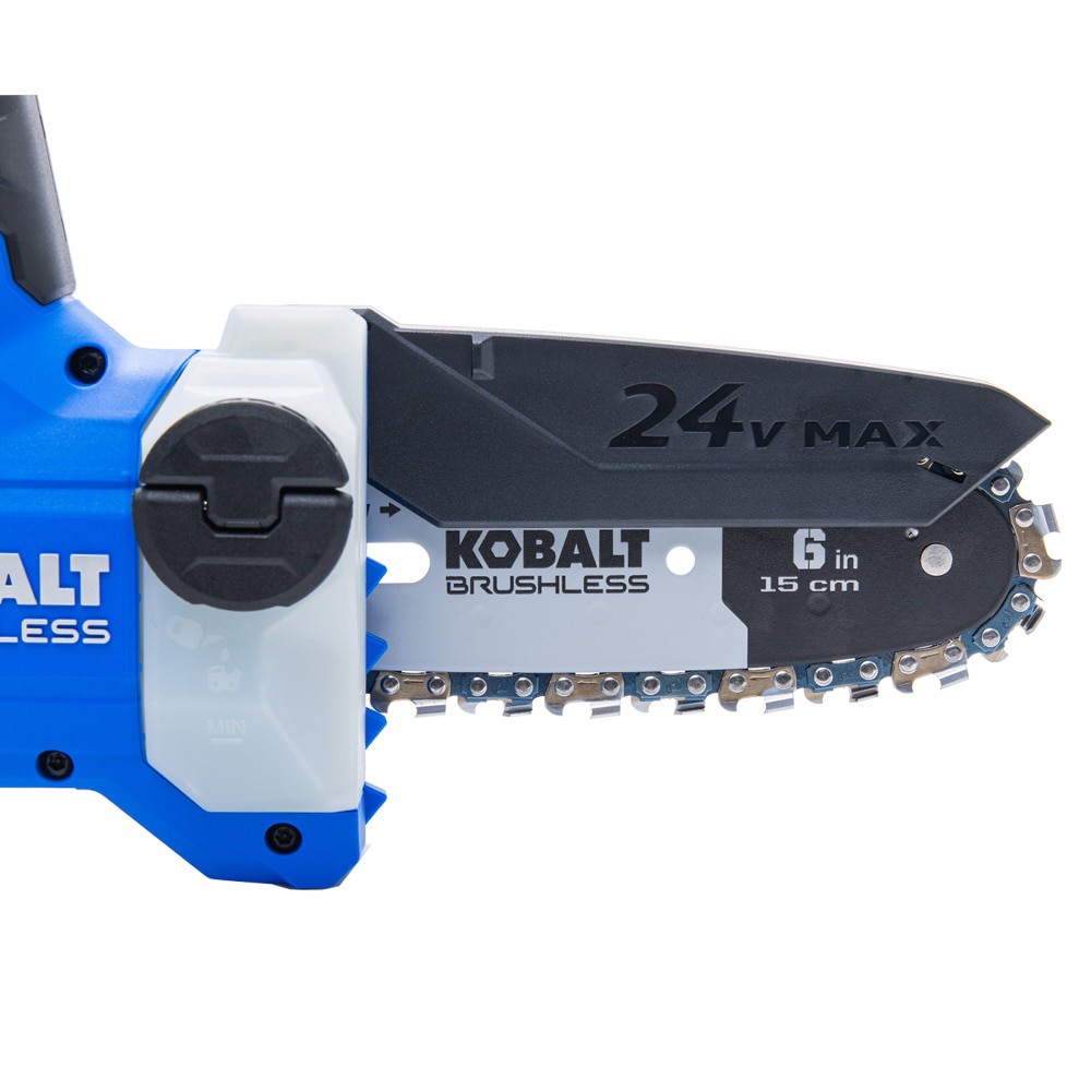 slide 5 of 6, Kobalt 24-volt 6-in Battery 2.0 Ah Chainsaw Battery Included Charger Included, 1 ct