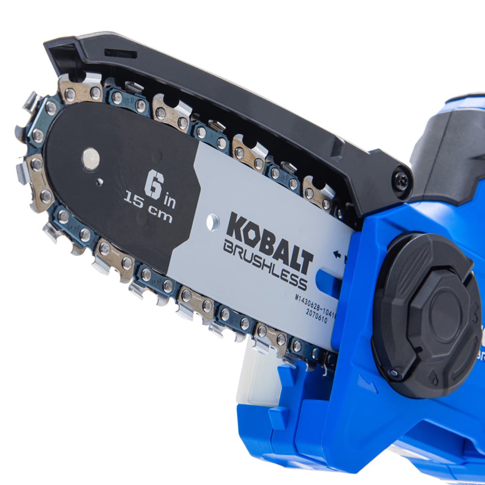 slide 4 of 6, Kobalt 24-volt 6-in Battery 2.0 Ah Chainsaw Battery Included Charger Included, 1 ct