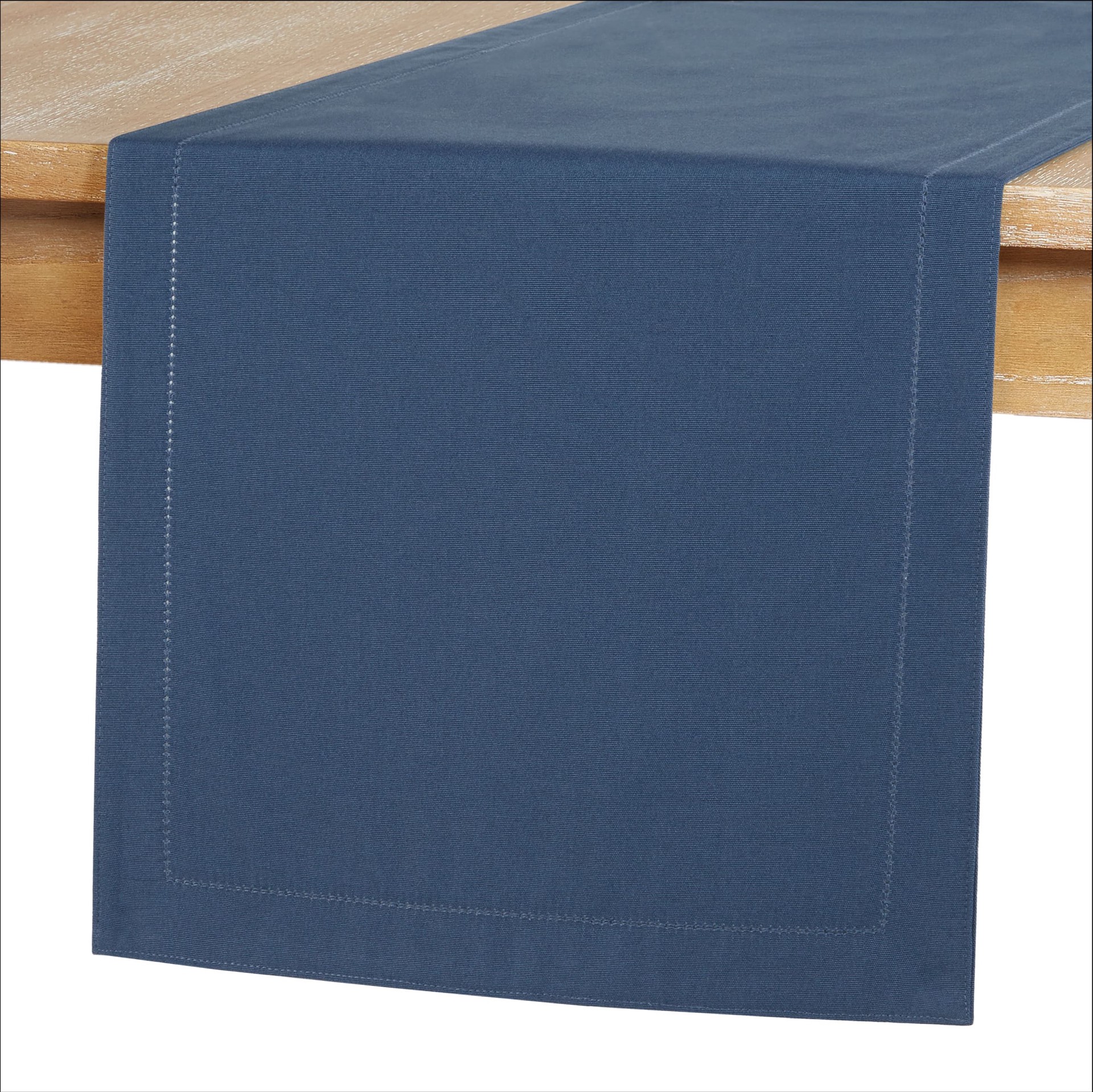 slide 1 of 4, allen + roth 4 -Pack Blue Polyester Rectangle Table runner, 1 ct