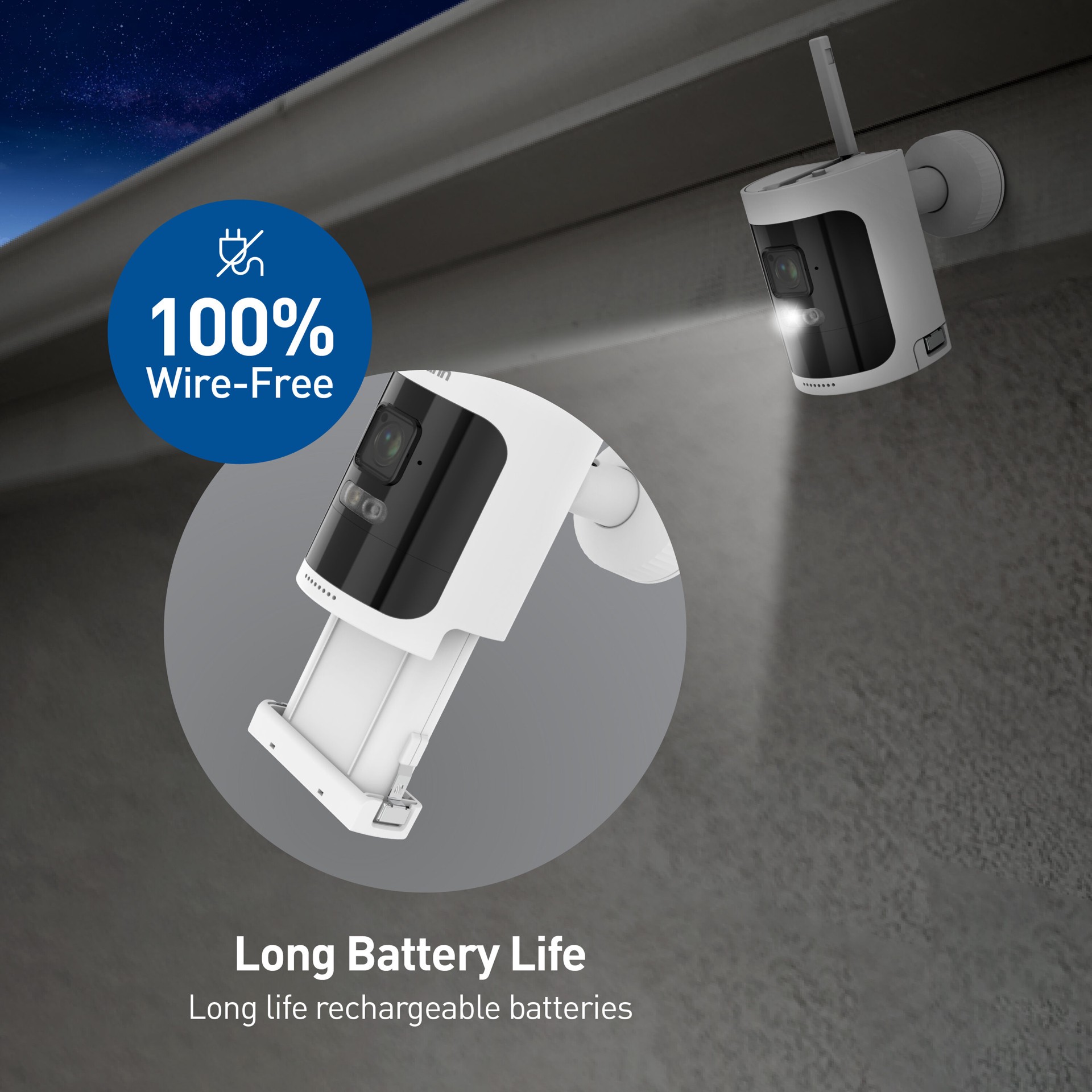 slide 5 of 6, Swann NVW-800 Wi-Fi NVR/64GB SD Card/3x NVW-600CMB 2K Wire Free IP Digital Still Cameras, 1 ct