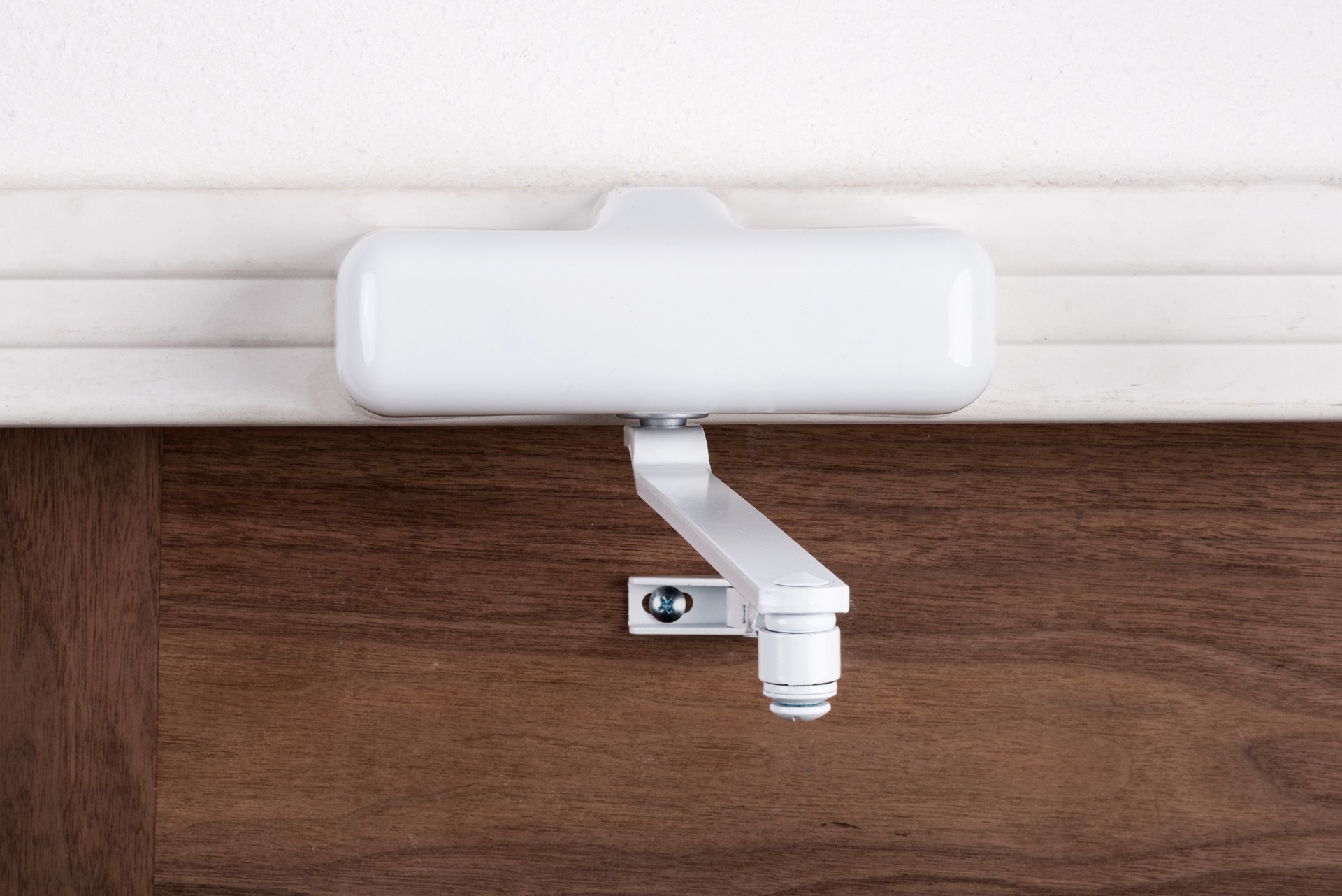 slide 6 of 6, BRINKS COMMERCIAL Heavy Duty White Residential Door Closer, 1 ct