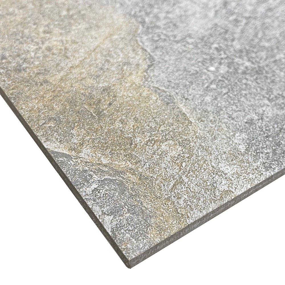 slide 3 of 6, allen + roth Quartziti Sunset 12-in x 24-in Matte Porcelain Floor and Wall Tile ( 1.92-sq ft Piece ), 1 ct