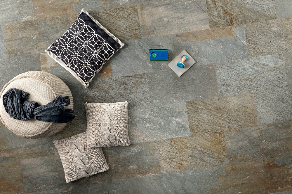 slide 5 of 6, allen + roth Quartziti Sunset 12-in x 24-in Matte Porcelain Floor and Wall Tile ( 1.92-sq ft Piece ), 1 ct