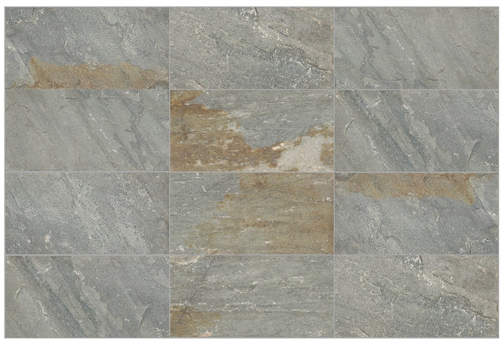 slide 1 of 6, allen + roth Quartziti Sunset 12-in x 24-in Matte Porcelain Floor and Wall Tile ( 1.92-sq ft Piece ), 1 ct