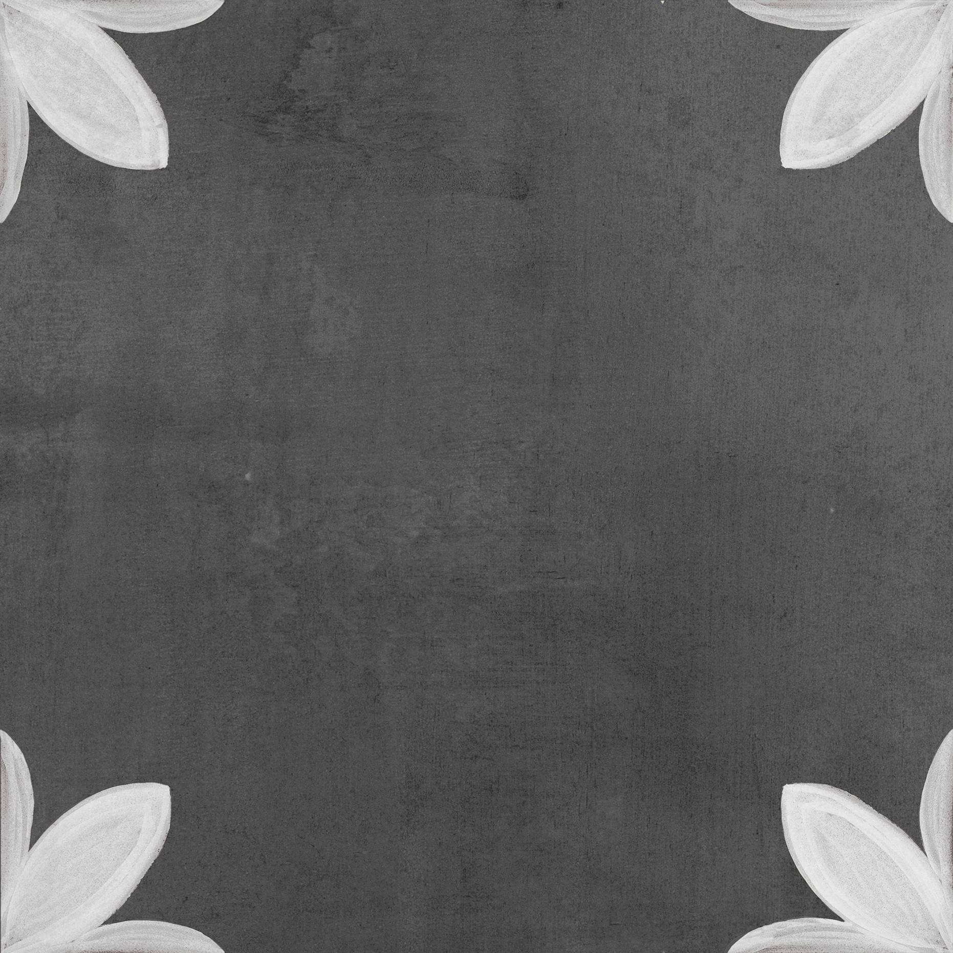 slide 3 of 6, allen + roth Fiona Black 8-in x 8-in Matte Porcelain Floor and Wall Tile ( 0.42-sq ft Piece ), 1 ct