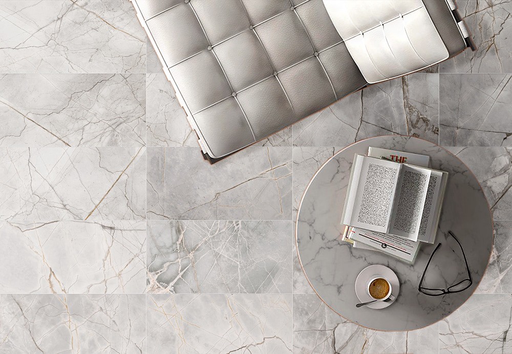 slide 5 of 6, Origin 21 Lucca Chalk 12-in x 24-in Matte Porcelain Floor and Wall Tile ( 1.93-sq ft Piece ), 1 ct