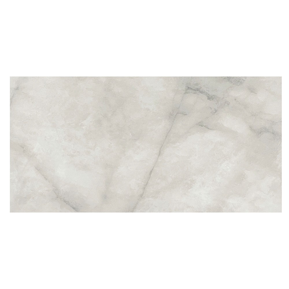 slide 4 of 6, allen + roth Moon Light Grey 12-in x 24-in Polished Porcelain Floor and Wall Tile ( 1.93-sq ft Piece ), 1 ct