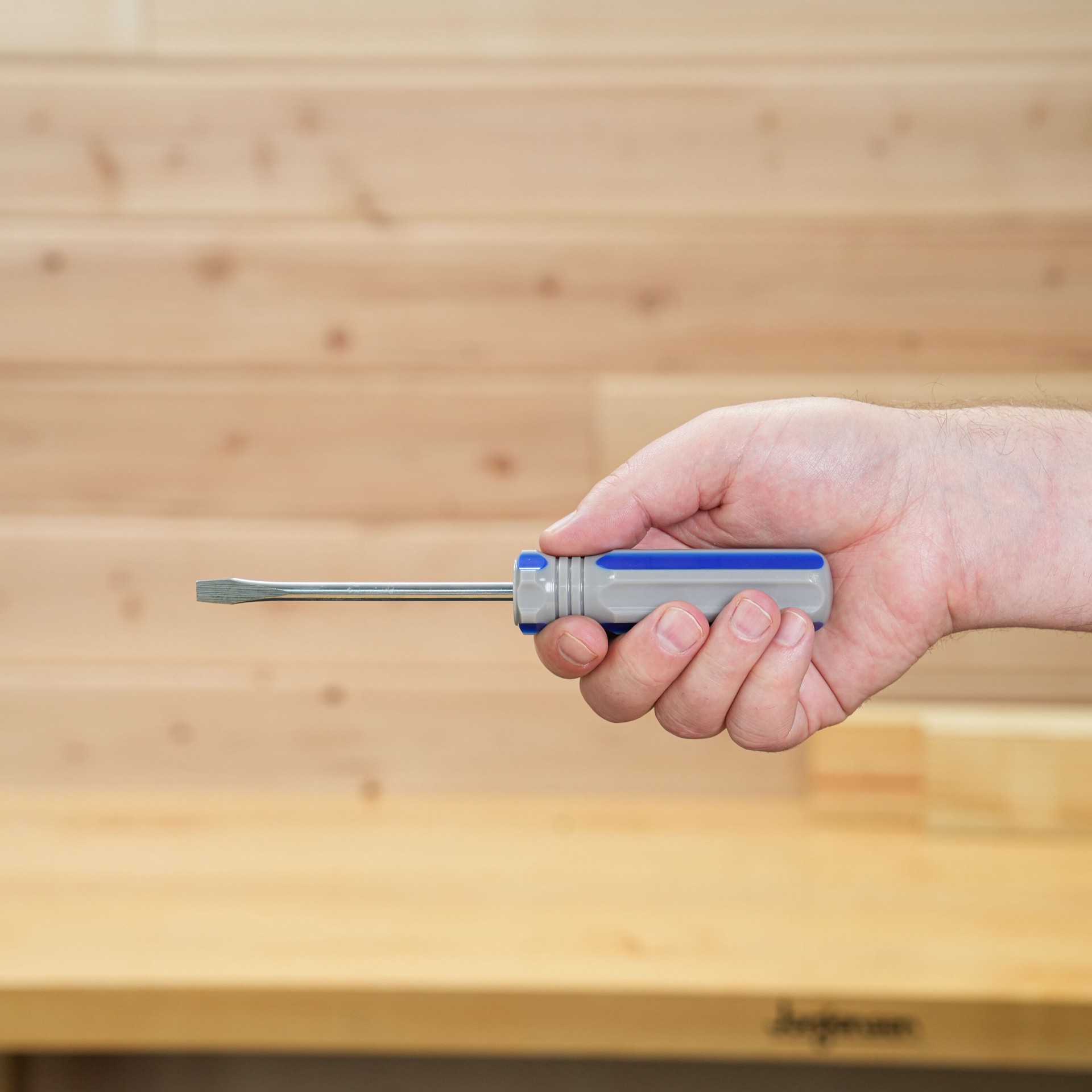 slide 3 of 6, Project Source 1/4-in 4-in Magnetic Flathead Screwdriver, 1 ct