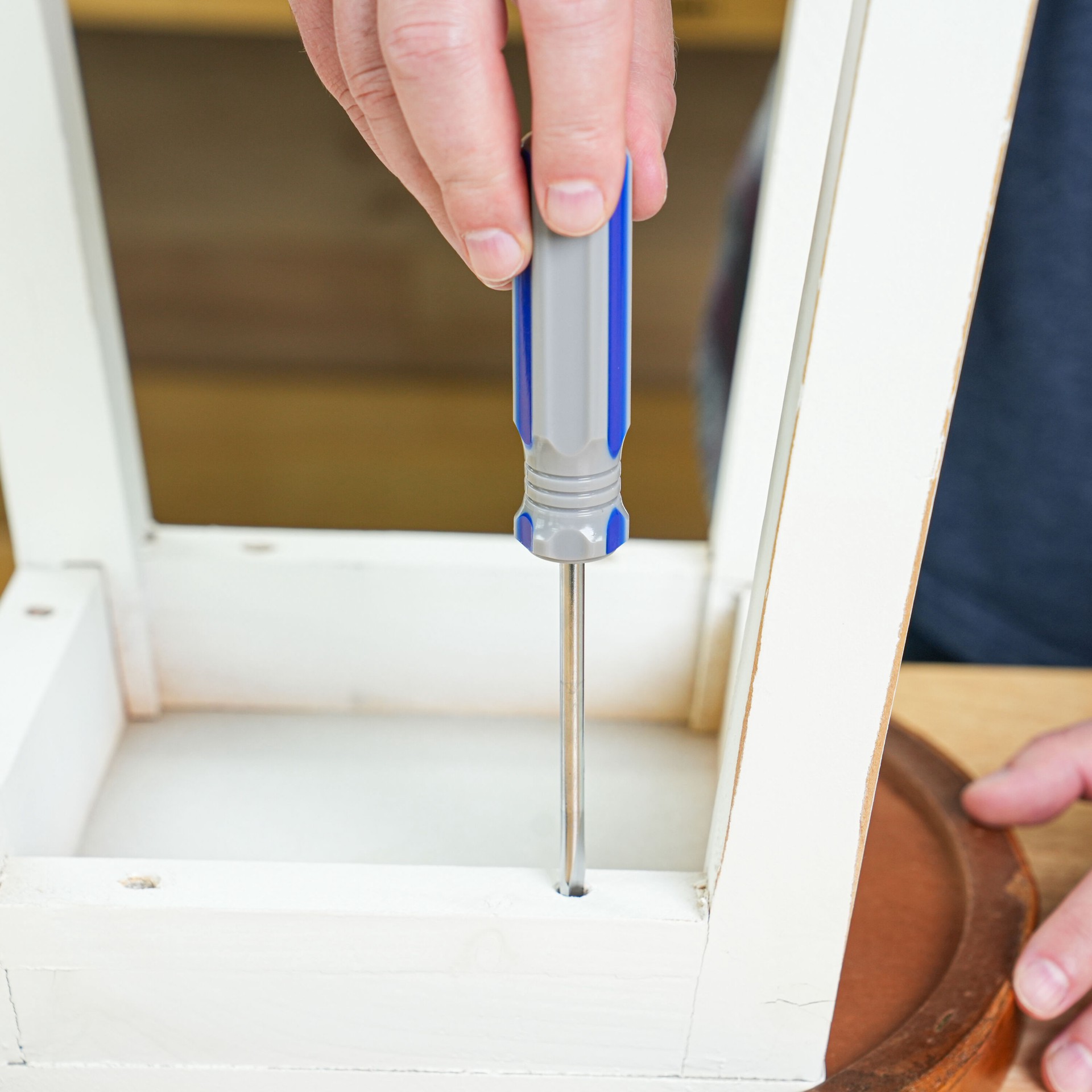 slide 5 of 6, Project Source 1/4-in 4-in Magnetic Flathead Screwdriver, 1 ct