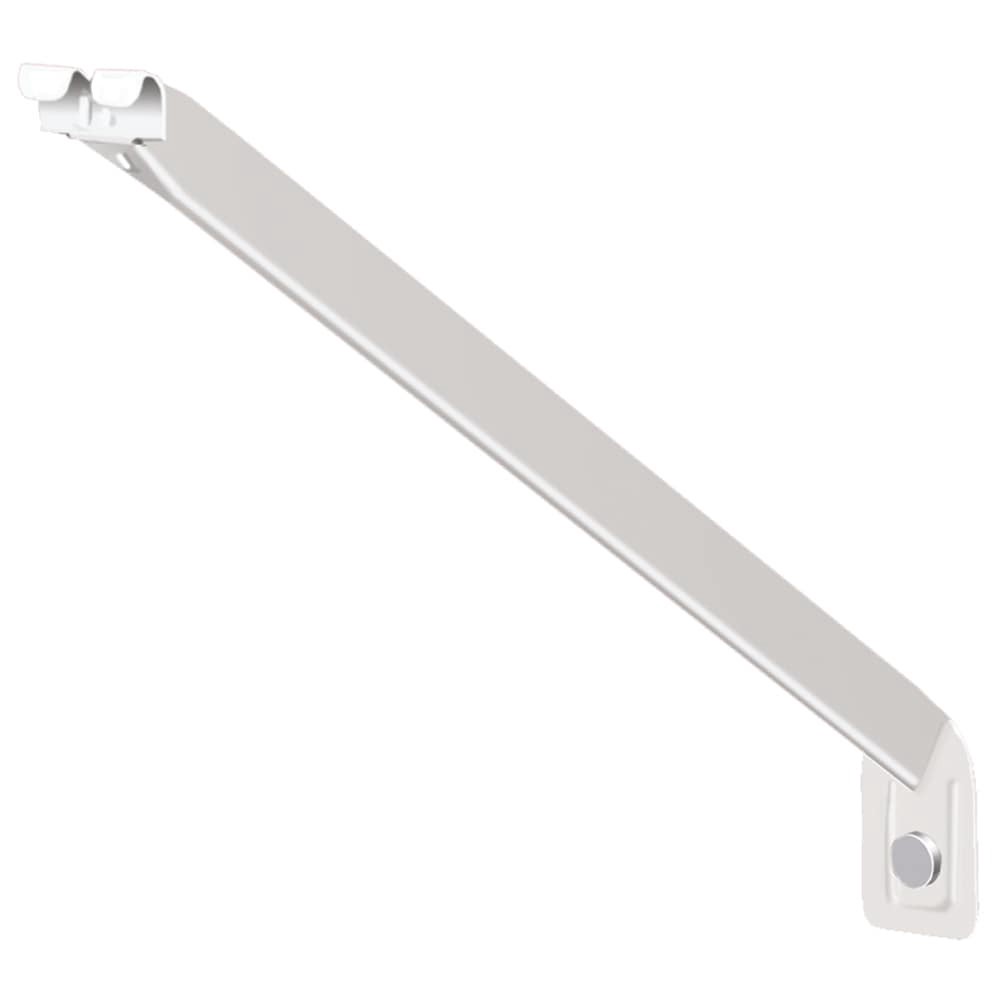 slide 4 of 6, ClosetMaid ProPack 36-Pack White Fixed Mount Wire Shelving Bracket (Fits Common Wire Shelf Sizes: 12-in), 1 ct