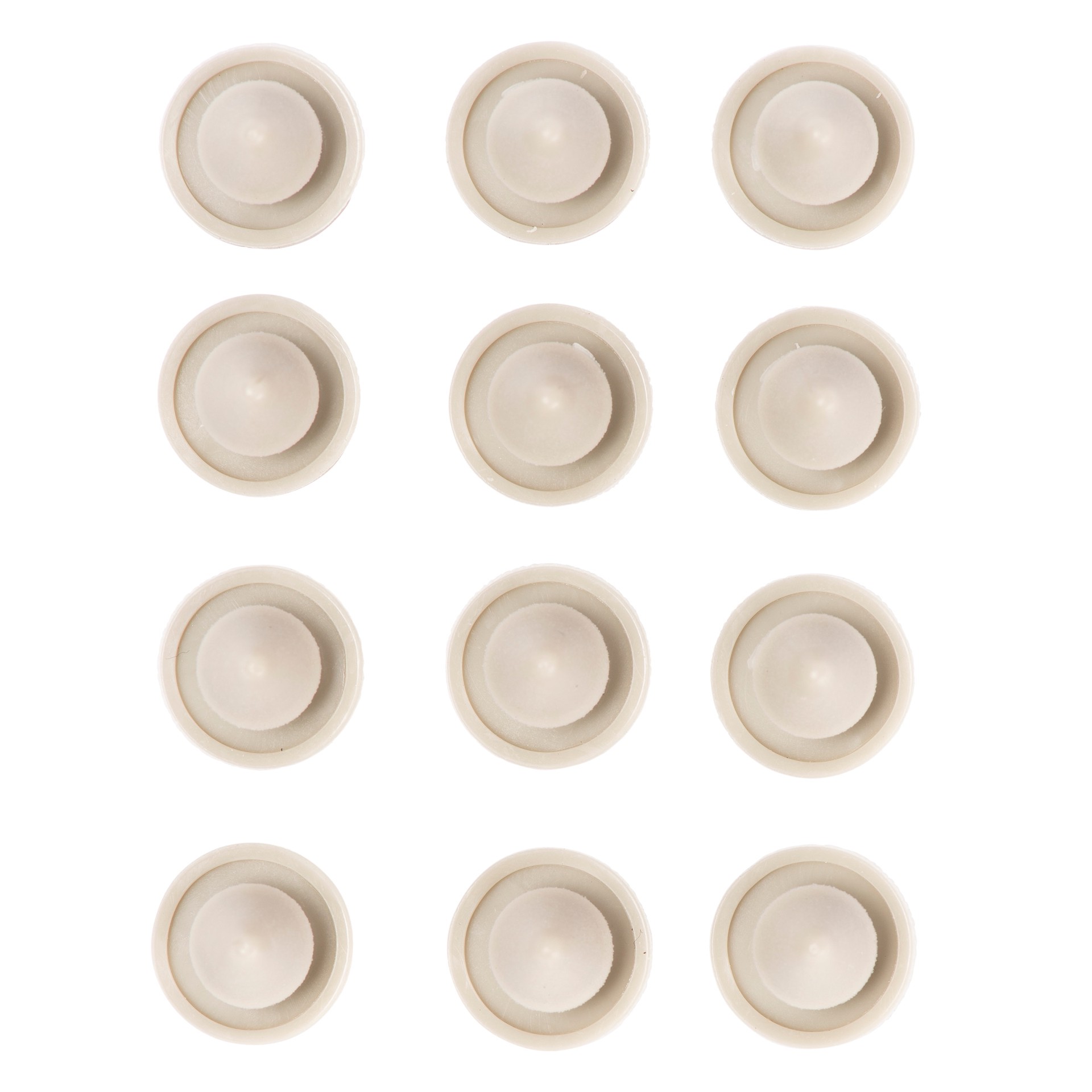 slide 3 of 6, BRINKS COMMERCIAL 3/8-in Bumper Door Stop 12 -Pack, 1 ct
