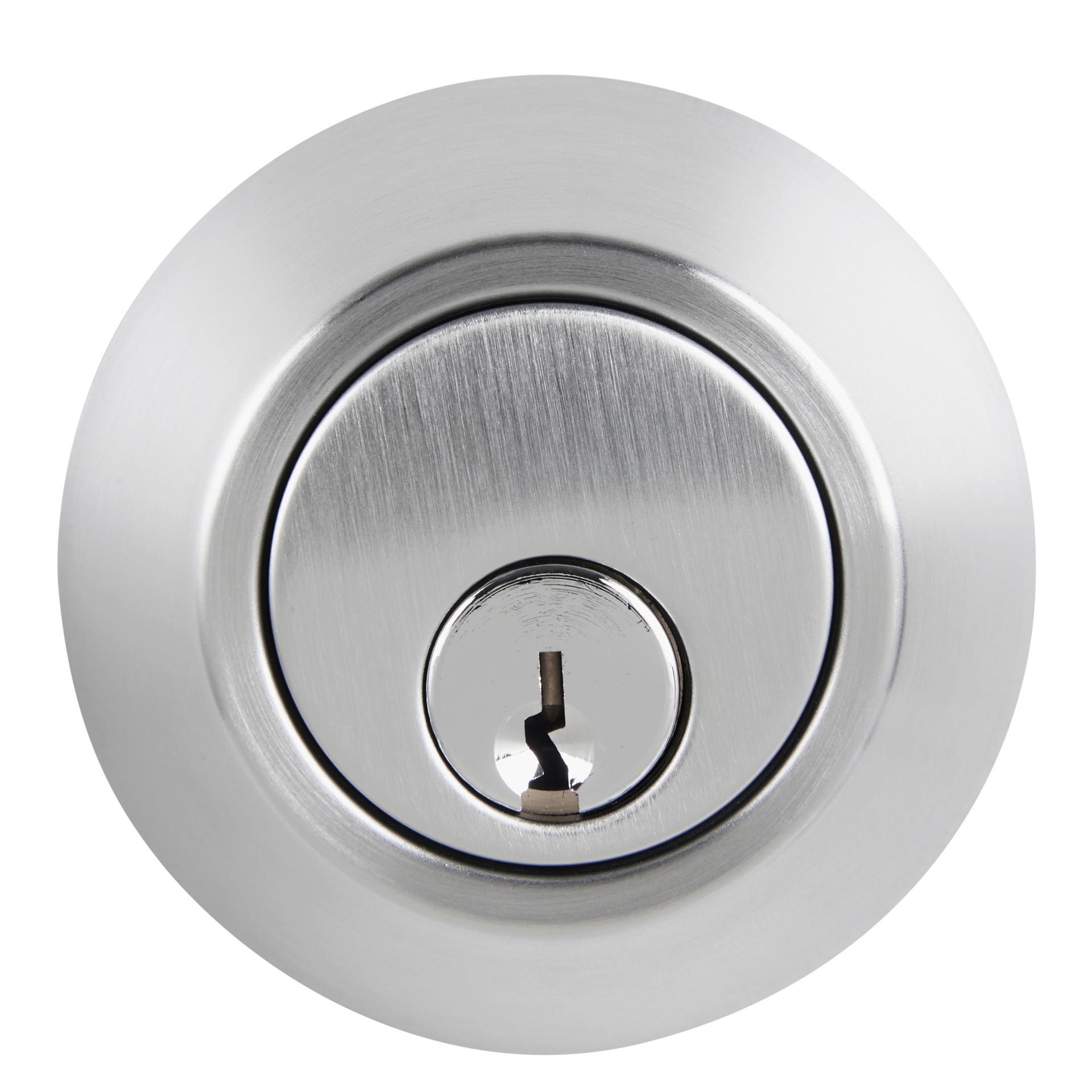 slide 6 of 6, BRINKS COMMERCIAL Industrial Duty Commercial Satin Chrome Single Cylinder Deadbolt, 1 ct