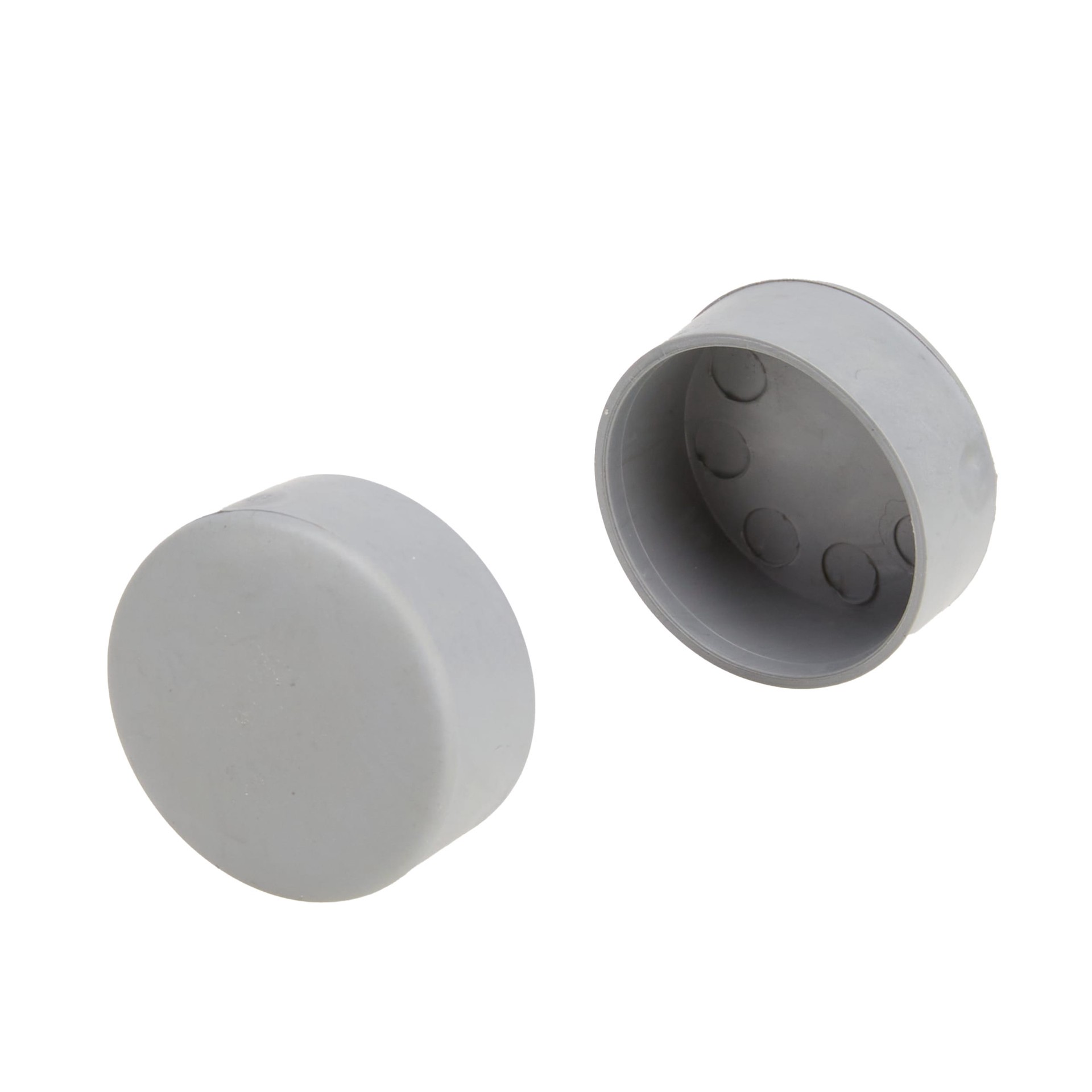 slide 3 of 6, Project Source Closet rod accessories 0.67-in x 1.42-in x 1.42-in Gray Plastic Clothing rod, 1 ct